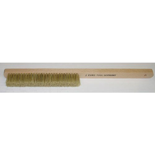 Euro Tool BRS359.02 Premium Wooden Handle Bench Brush - Durable Workshop Brush for Woodworking, Garage & Workshop Cleaning (189) - Ideal for Sawdust Removal, Workbench Cleaning & Shop Maintenance