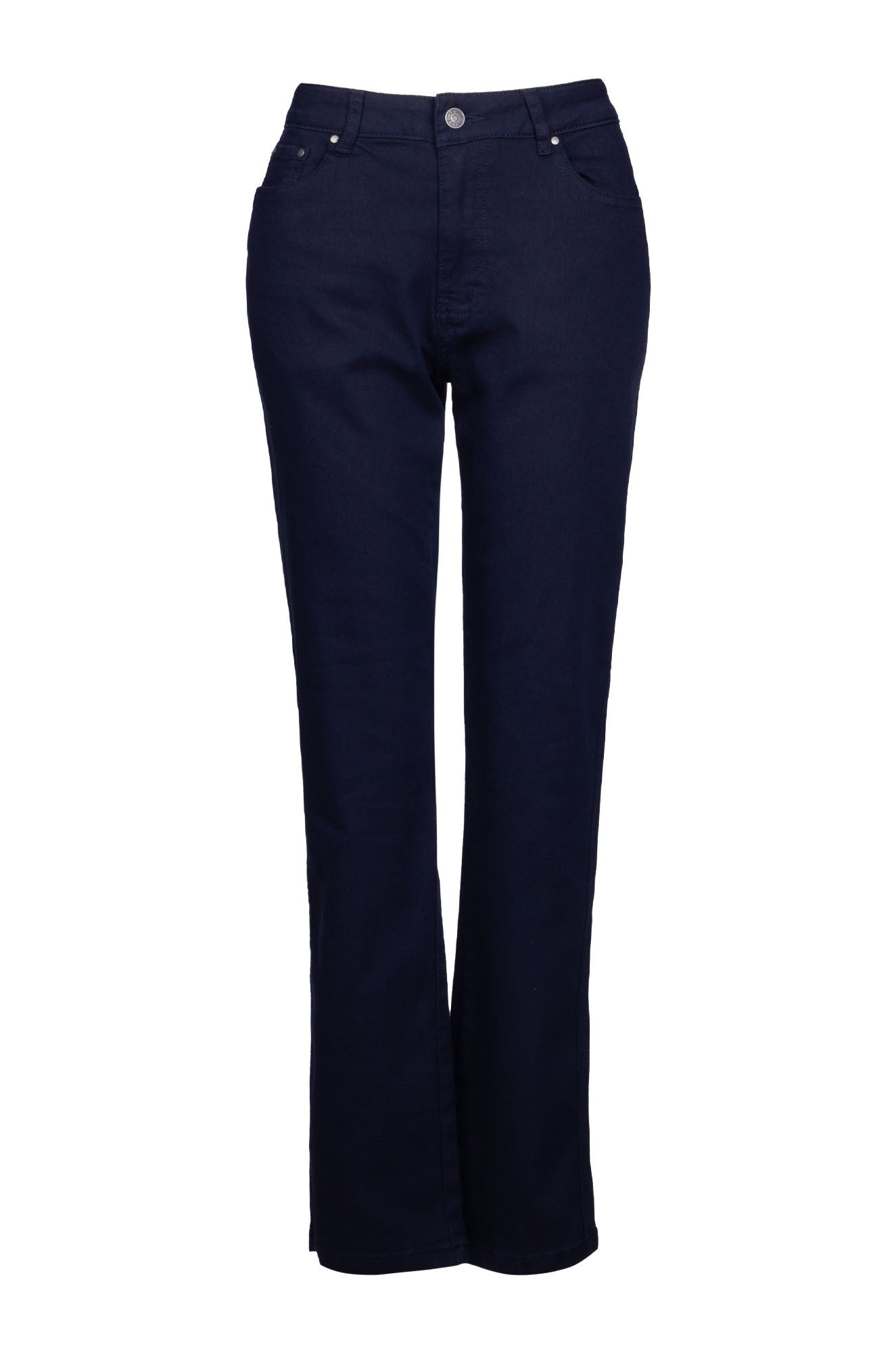 Men's Regular Fit Colored Denim Jeans - Classic Navy Blue (6903B1) | Comfortable Casual Pants for Everyday Wear & Office Style