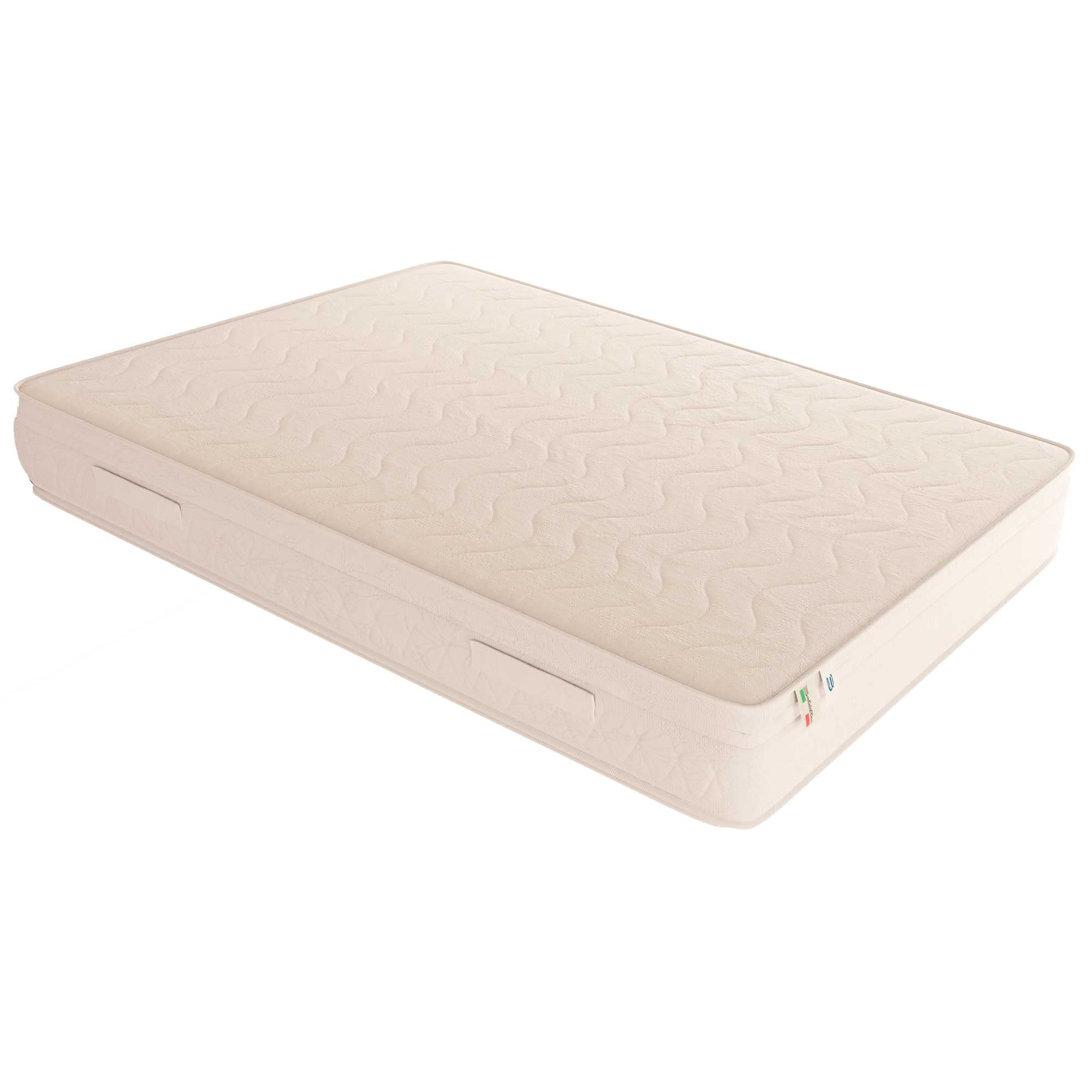 Baldiflex Amazonia Plus Memory Foam Mattress - 140x180x20cm Hypoallergenic & Anti-Dust Mite Cover, Pressure Relief for Back Pain - Perfect for Bedroom, Guest Room & Dormitory