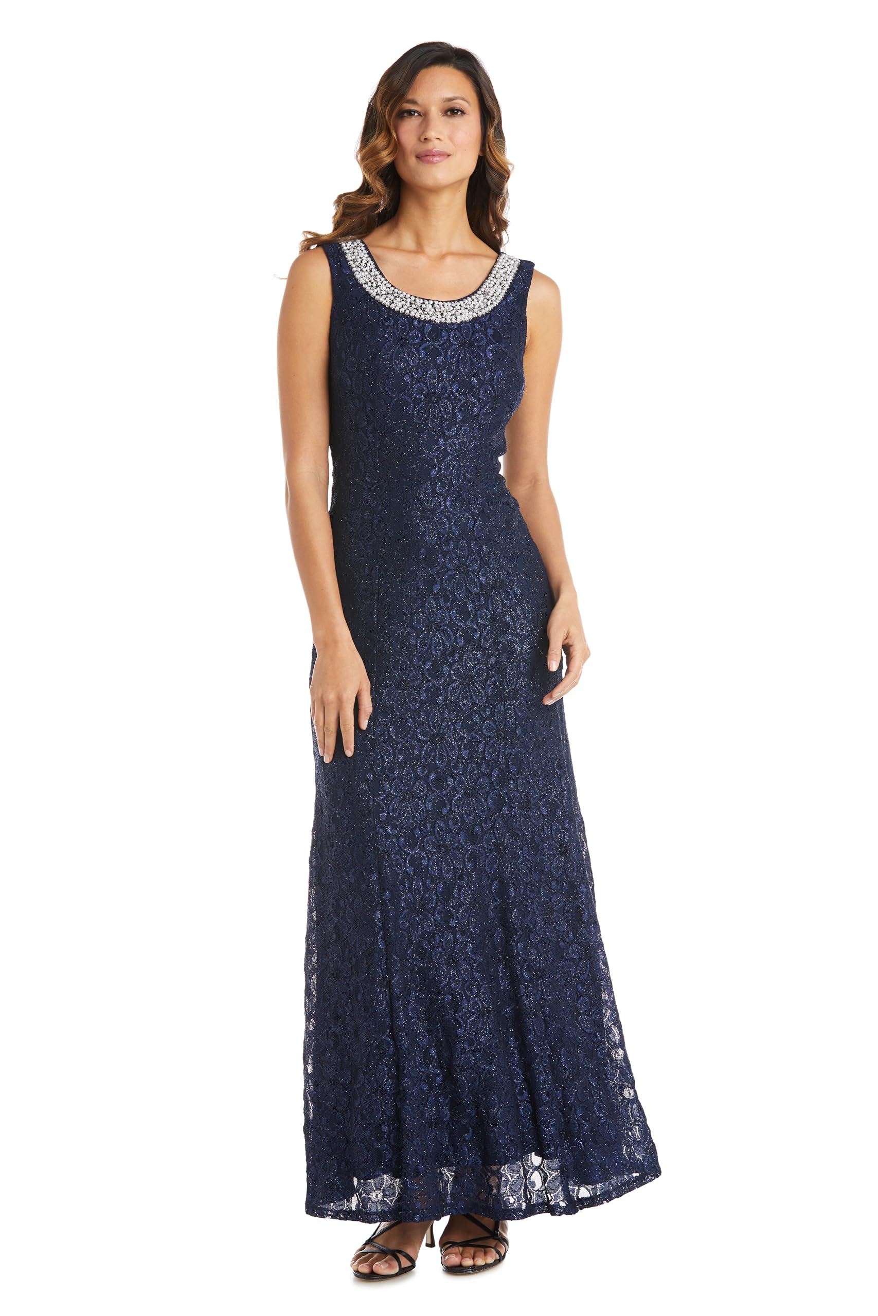 R&M Richards Women's 2-Piece Evening Dress Jacket Set - Elegant Formal Wear for Weddings, Parties & Special Occasions
