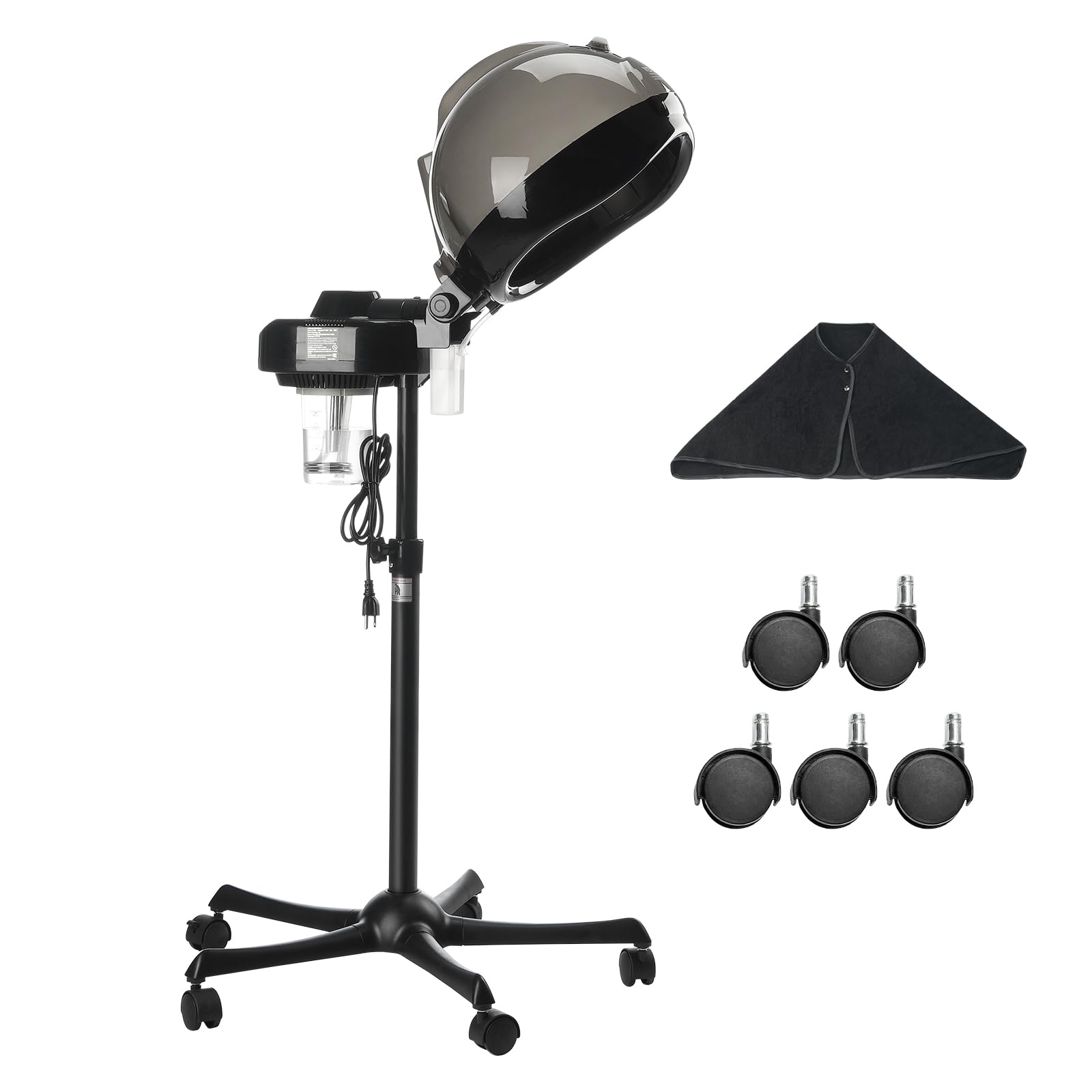 VEVOR Professional Hair Steamer for Deep Conditioning & Hair Treatment - 11.81