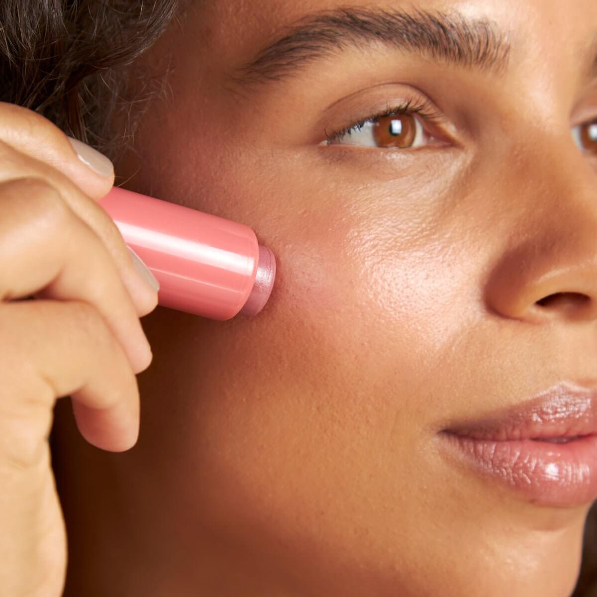 Silky Tint Creamy Multitasking Stick with Peptides - 3-in-1 Lip, Cheek & Eye Color Stick for Natural Makeup Look | Perfect for Daily Use, Travel & On-the-Go Touch Ups