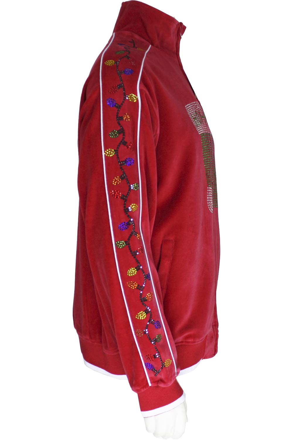 Men's Rhinestone Embellished Sweatsedo Tracksuit - Stylish & Comfortable Jogger Set for Gym, Lounge & Streetwear Fashion