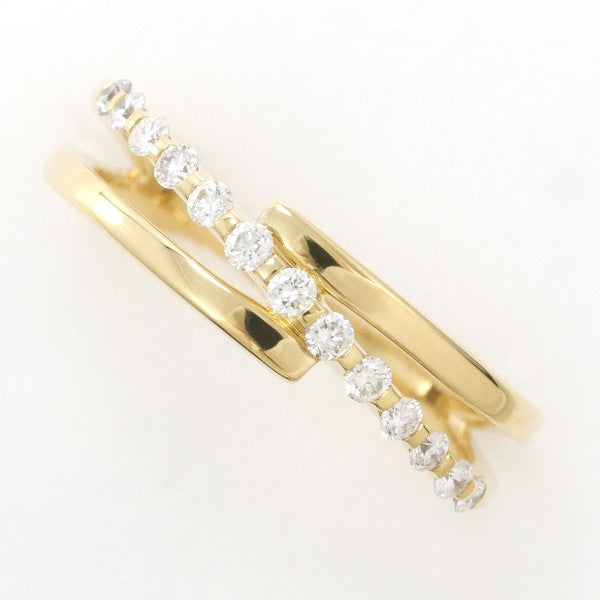 18K Yellow Gold Diamond Ring for Women - Elegant Solitaire Engagement & Wedding Band - Perfect for Proposals, Anniversaries, and Special Occasions