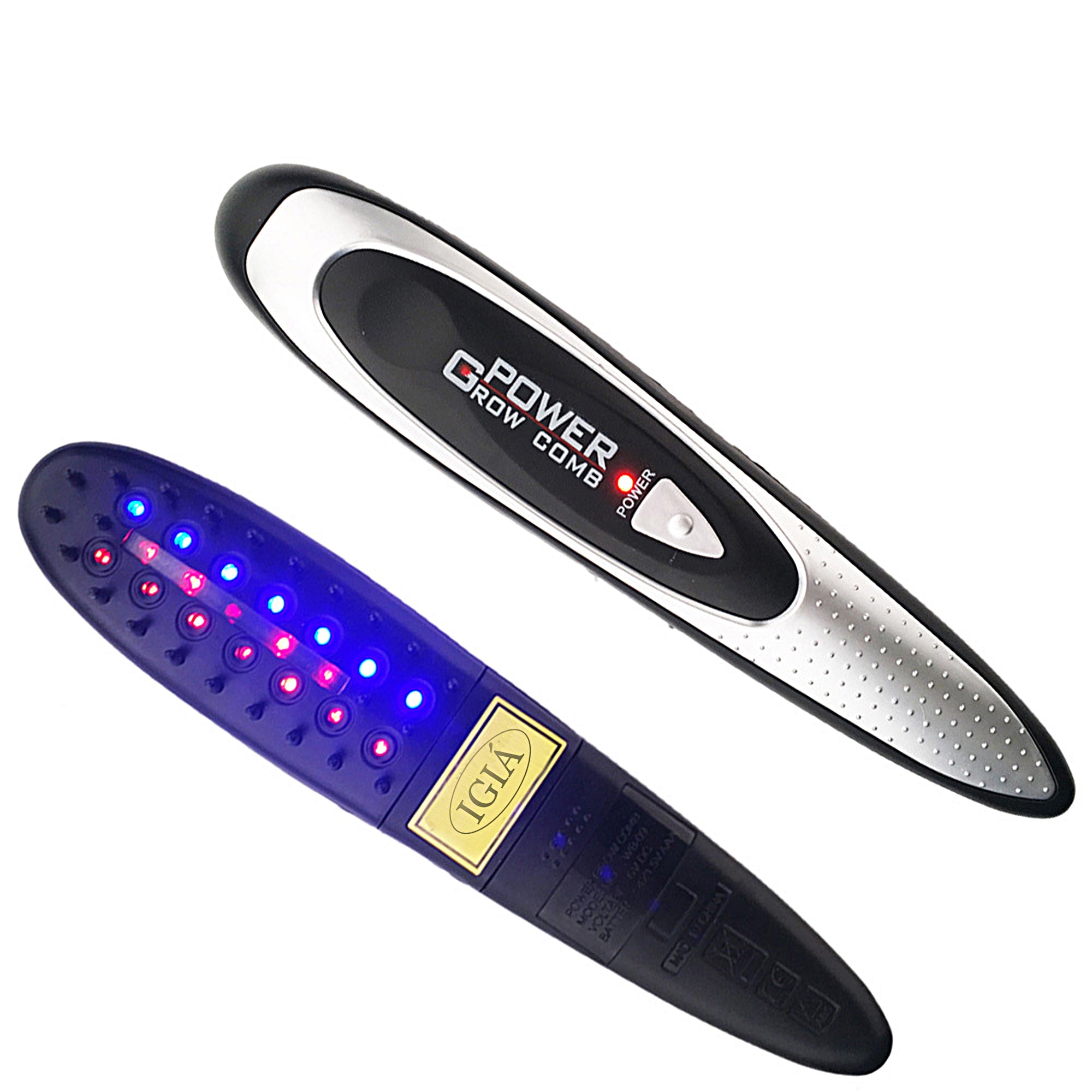 RemedyGrow Infrared Hair Growth Comb for Women & Men - Laser Hair Regrowth Therapy Comb with 272 Teeth for Thicker Fuller Hair - At Home Hair Loss Treatment for Scalp Stimulation & Hair Regeneration (Perfect for Daily Use & Travel)