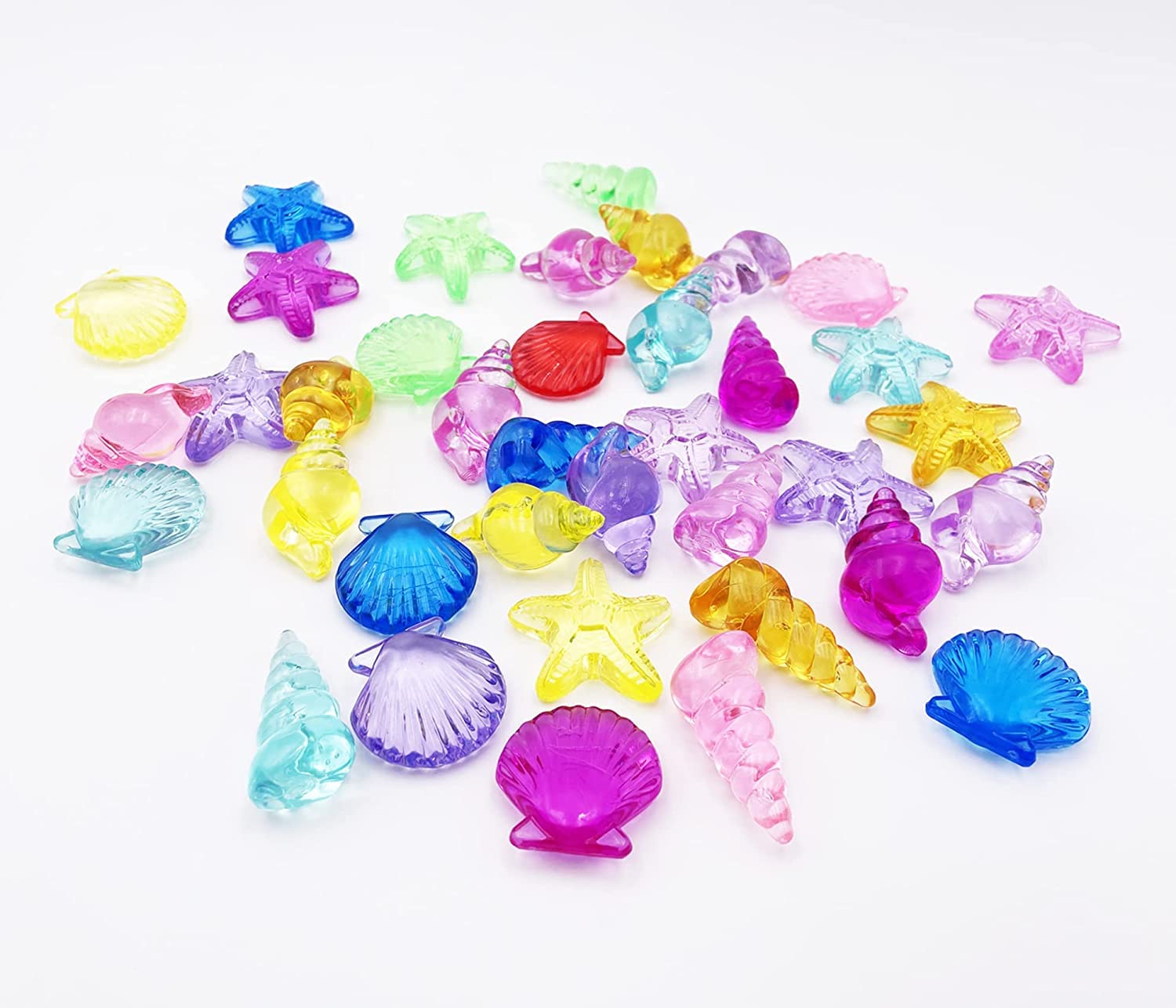 Diving Gem Pool Toys - 38 Acrylic Gems Colorful Diamonds Set Sinking Toy for Kids, Marine Gemstone Underwater Diving Swim Toys, Birthday Party Favors, Pool Games & Summer Water Activities