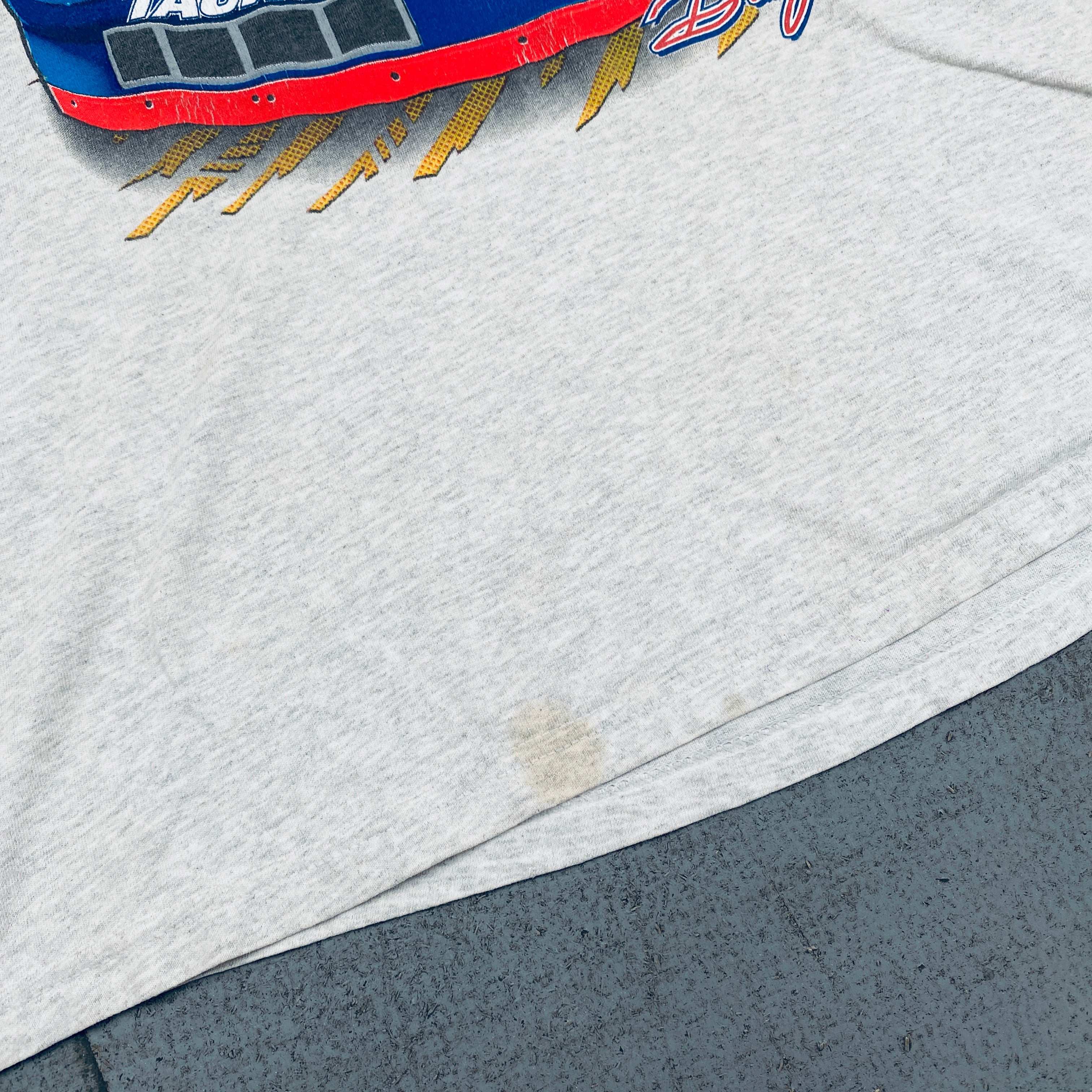 NASCAR Dale Jarrett Maximum Horsepower Runnin' Wild Authentic T-Shirt (XL/XXL) - Official Chase Collectible for Racing Fans & NASCAR Events