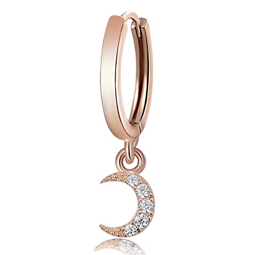 E-Single Earring-Rose Gold