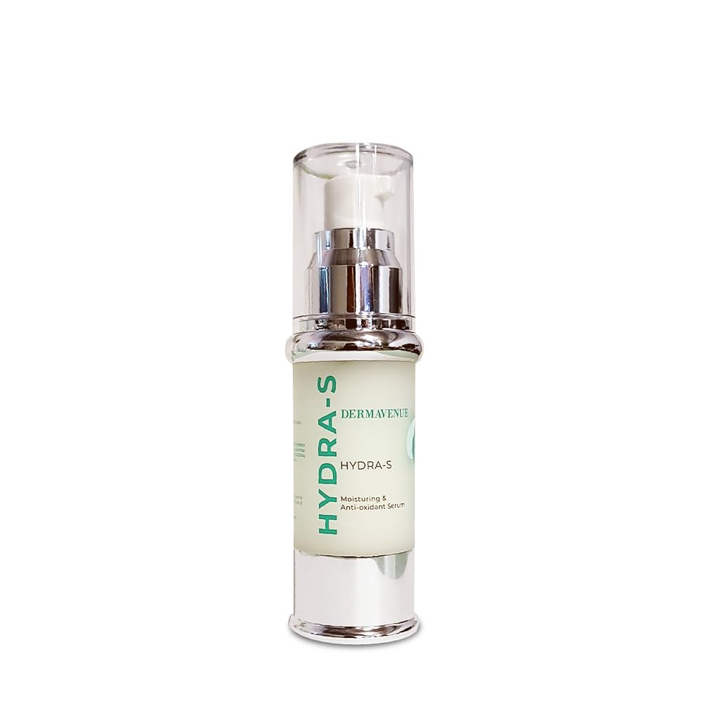 Hydra S Moisturizing & Antioxidant Facial Serum 30ml - Hydrate & Protect Skin for Daily Glow & Anti-Aging Care