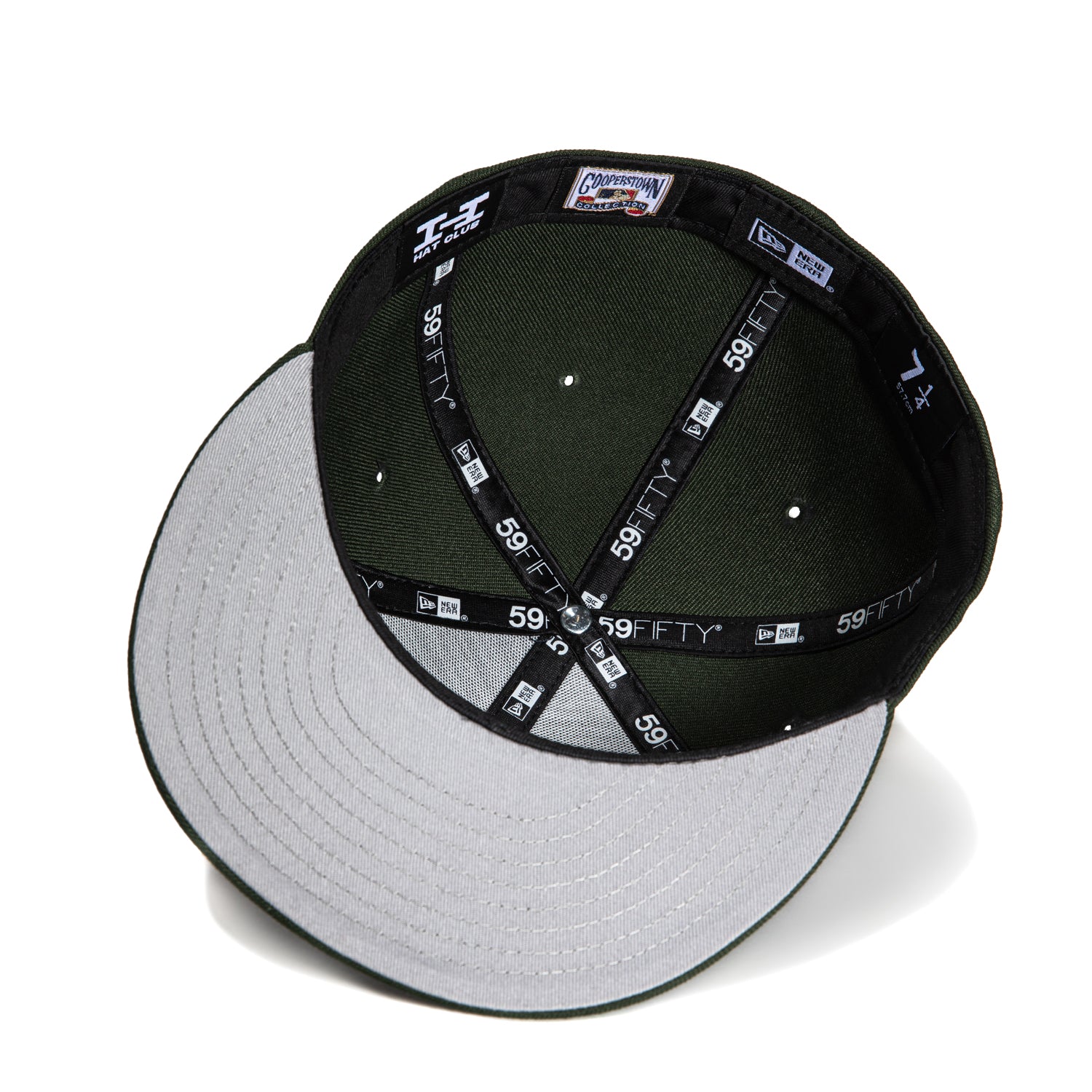 New Era 59Fifty Los Angeles Dodgers 50th Anniversary Stadium Patch Snapback Hat - Green, White & Metallic Copper - Perfect for Baseball Games, Fan Collections and Streetwear Fashion
