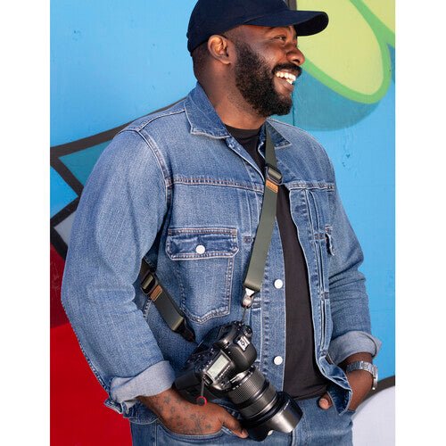 Peak Design SlideLITE Camera Strap (2017 Model) - Adjustable & Comfortable Shoulder Strap for DSLR & Mirrorless Cameras - Perfect for Travel, Hiking & Outdoor Photography