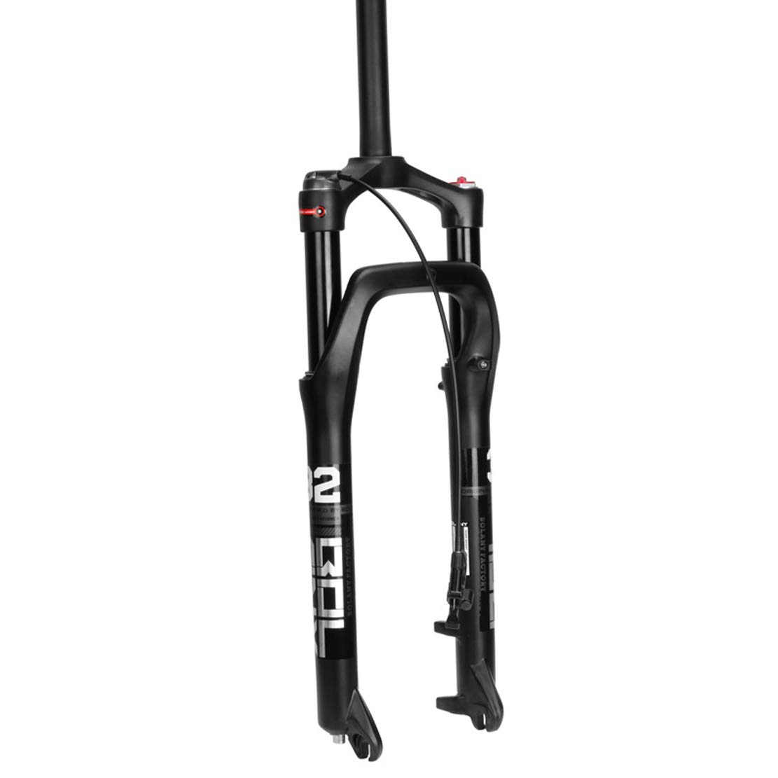 HIOD 26 Inch Fat Bike Front Fork - Air Pressure Shock Absorption Suspension with Lockout Control for Snow & Mountain Biking | Perfect for Winter Trails, Off-Road Adventures & All-Terrain Cycling