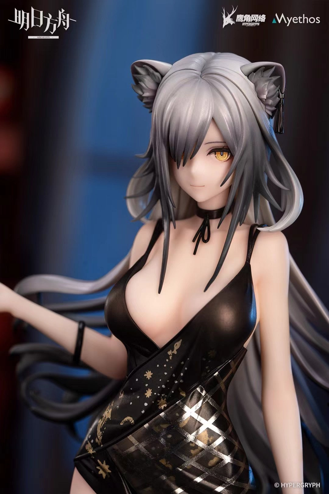 Myethos Studio Licensed Arknights Cellinia Texas Figure - Official Merchandise for Anime Fans | Perfect for Collectors, Gaming Enthusiasts, and Home Decor