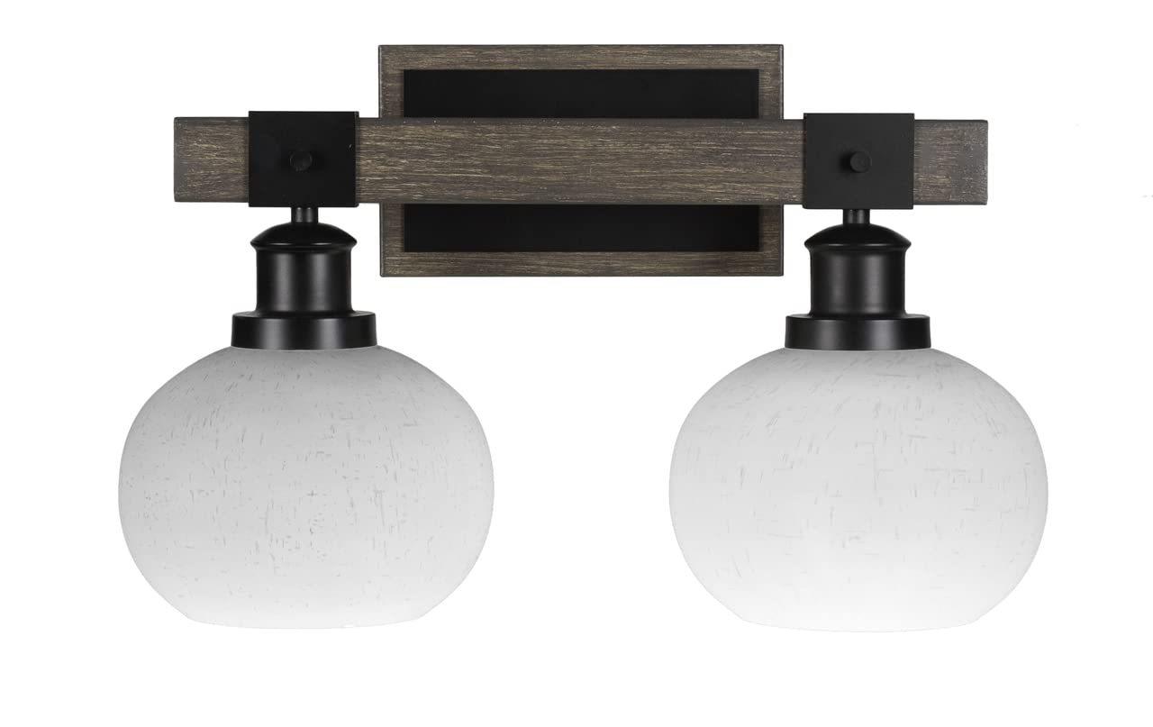 Tacoma 2-Light Bathroom Vanity Bar - 10.5 Inches Tall - Modern Bathroom Lighting Fixture for Vanity Mirror - Perfect for Bathroom, Powder Room, and Dressing Area