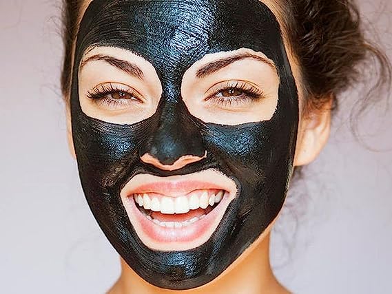 Purifying COSMAC Activated Charcoal Face Mask with Tea Tree & Green Tea Extract - Paraben-Free, Mineral Oil-Free Wash Off Mask for Deep Cleansing & Blackhead Removal | Perfect for Oily, Acne-Prone Skin & Post-Workout Detox