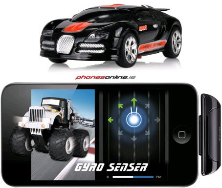 Dexim DF iPhone Remote Control Car - Wireless Bluetooth Toy Car for Kids & Adults, Compatible with iOS & Android - Perfect for Indoor & Outdoor Play, Gifts, and Racing Fun