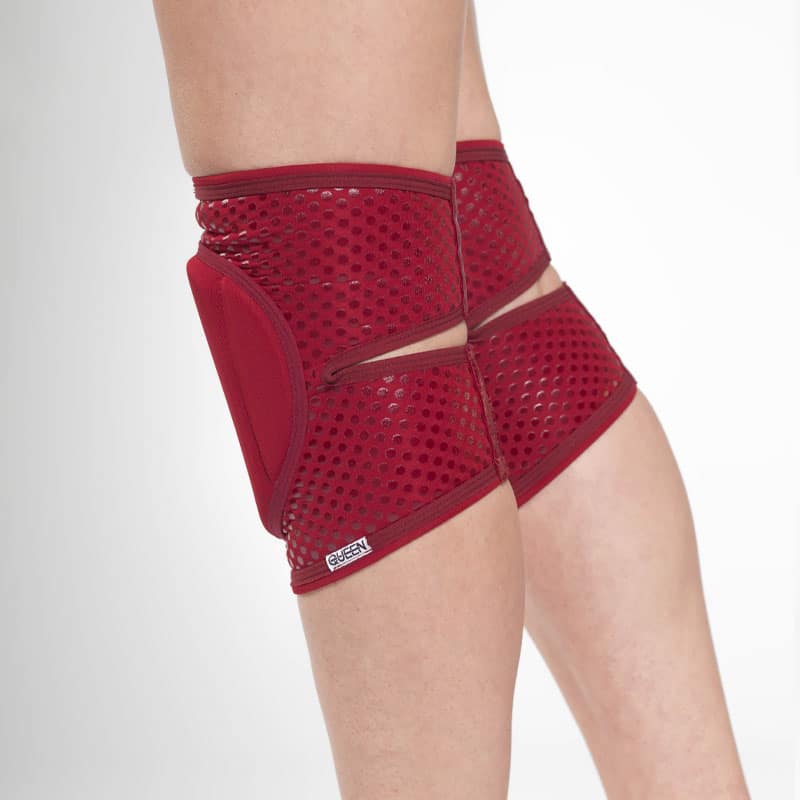 Non-Slip Cherry Grippy Knee Pads for Work, Sports & Gardening - Comfortable & Durable Knee Protection for Adults & Kids