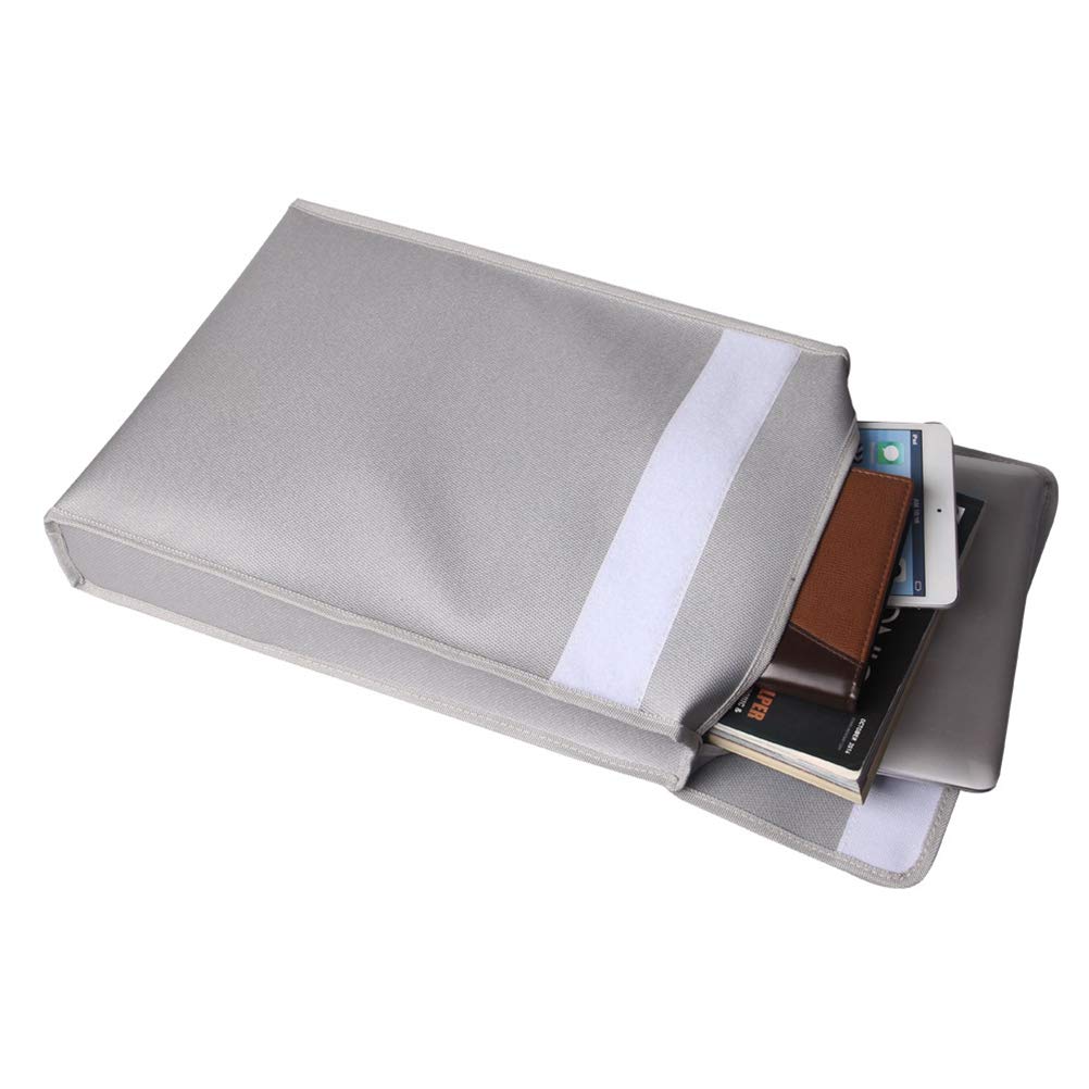 Waterproof Fireproof Document Bag - A4 Fire Resistant Waterproof Pouch for Files, Passports, Money - Ideal for Travel, Office, Emergency Protection & Storage