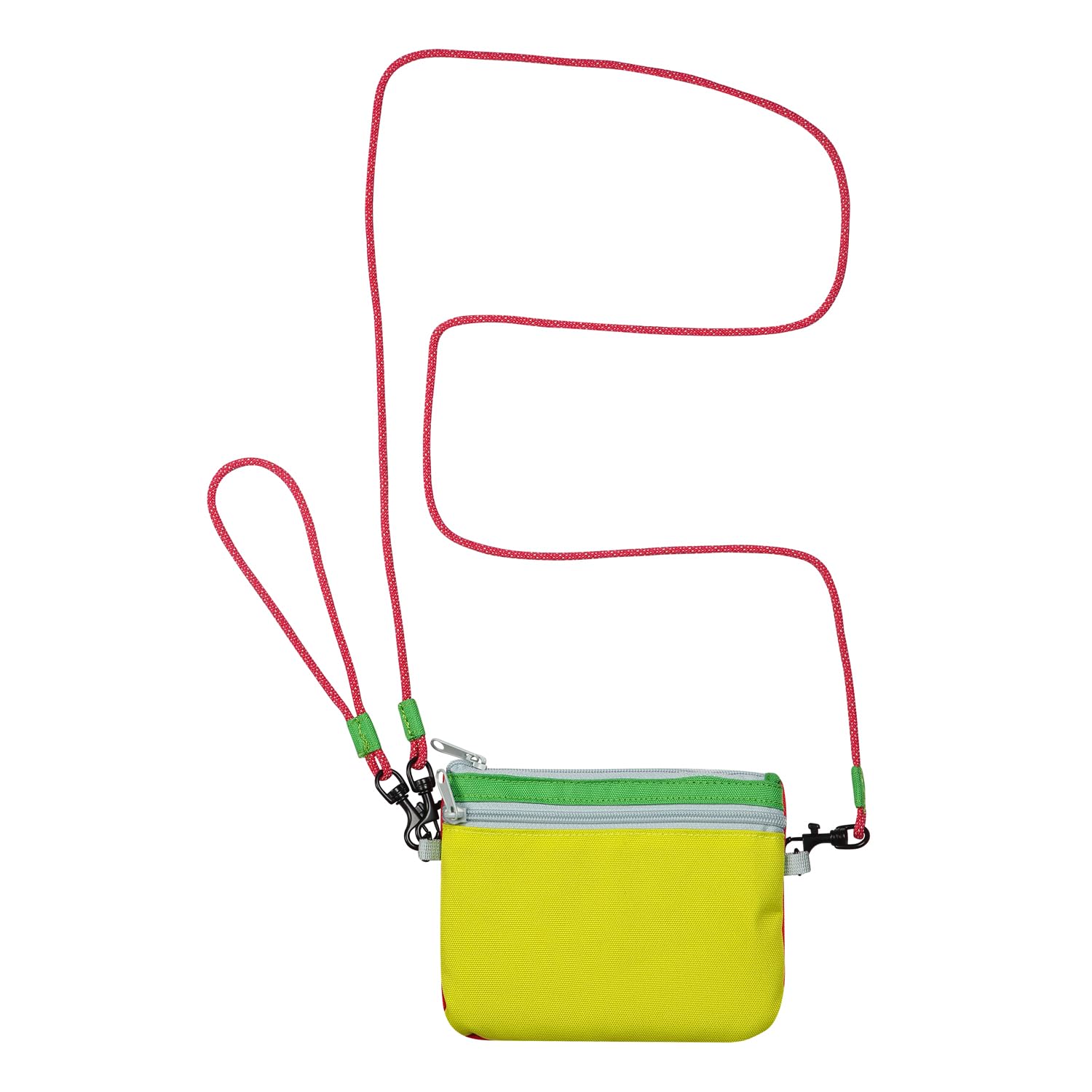 KAVU Renrose Crossbody Wallet with Adjustable Rope Strap - Stylish & Secure Travel Wallet for Women, Perfect for Shopping, Concerts & Outdoor Adventures