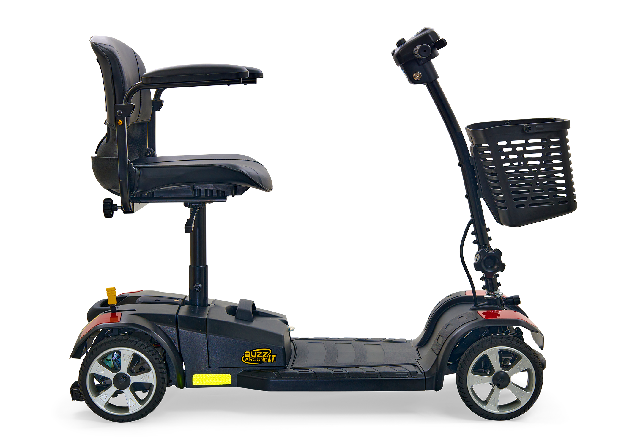 Golden Technologies BuzzAround LT 4-Wheel Mobility Scooter for Adults - Lightweight Electric Scooter with Comfortable Seat & Long Battery Life - Perfect for Shopping, Travel & Outdoor Activities