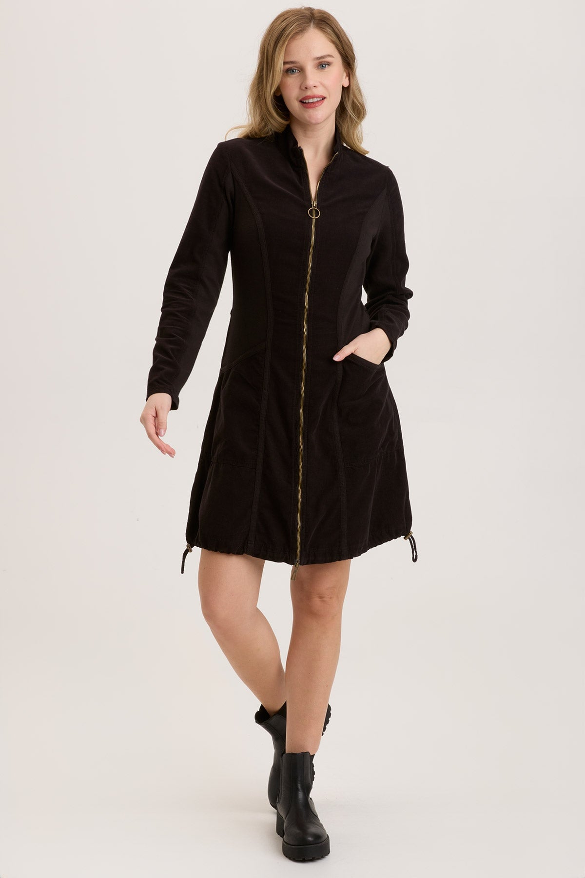 Uzma Jacket Dress for Women - Stylish & Versatile Outerwear for Work, Date Night & Fall Fashion