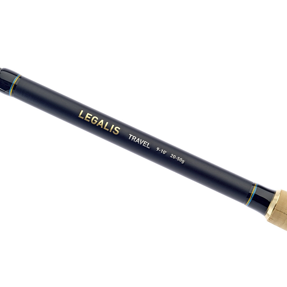 Daiwa Legalis 9-Section Travel Spinning Rod - Compact & Portable Fishing Rod for Travel, Backpacking & Saltwater Fishing | Lightweight Telescopic Design for Easy Transport & Storage