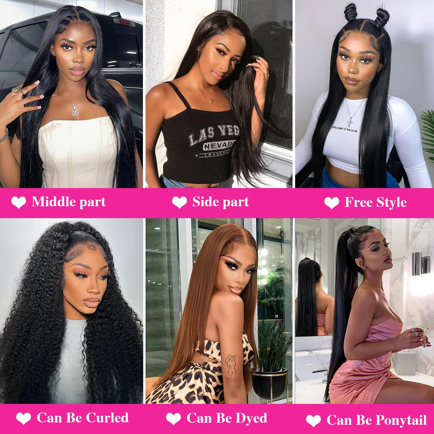 30 Inch 13x6 HD Transparent Glueless Lace Front Human Hair Wigs - 250% Density #1 Jet Black with Baby Hair for Women | Natural Look for Daily Wear, Cosplay & Special Occasions