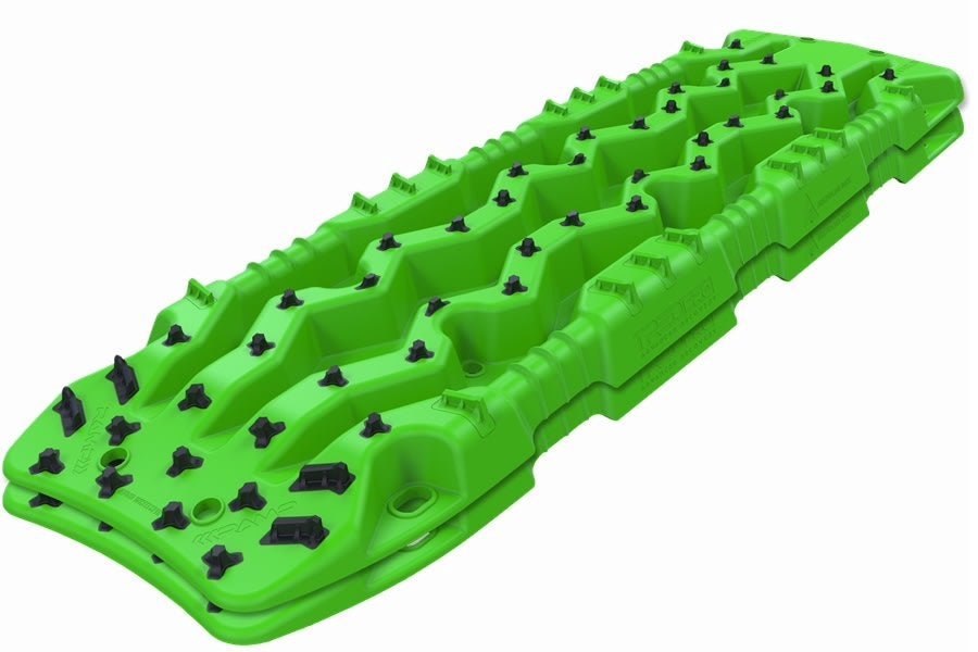 ARB TRED Pro Recovery Boards - Heavy Duty Off-Road Traction Mats for Sand, Mud & Snow (Pair, Green) - Perfect for 4x4, Jeep & Truck Adventures