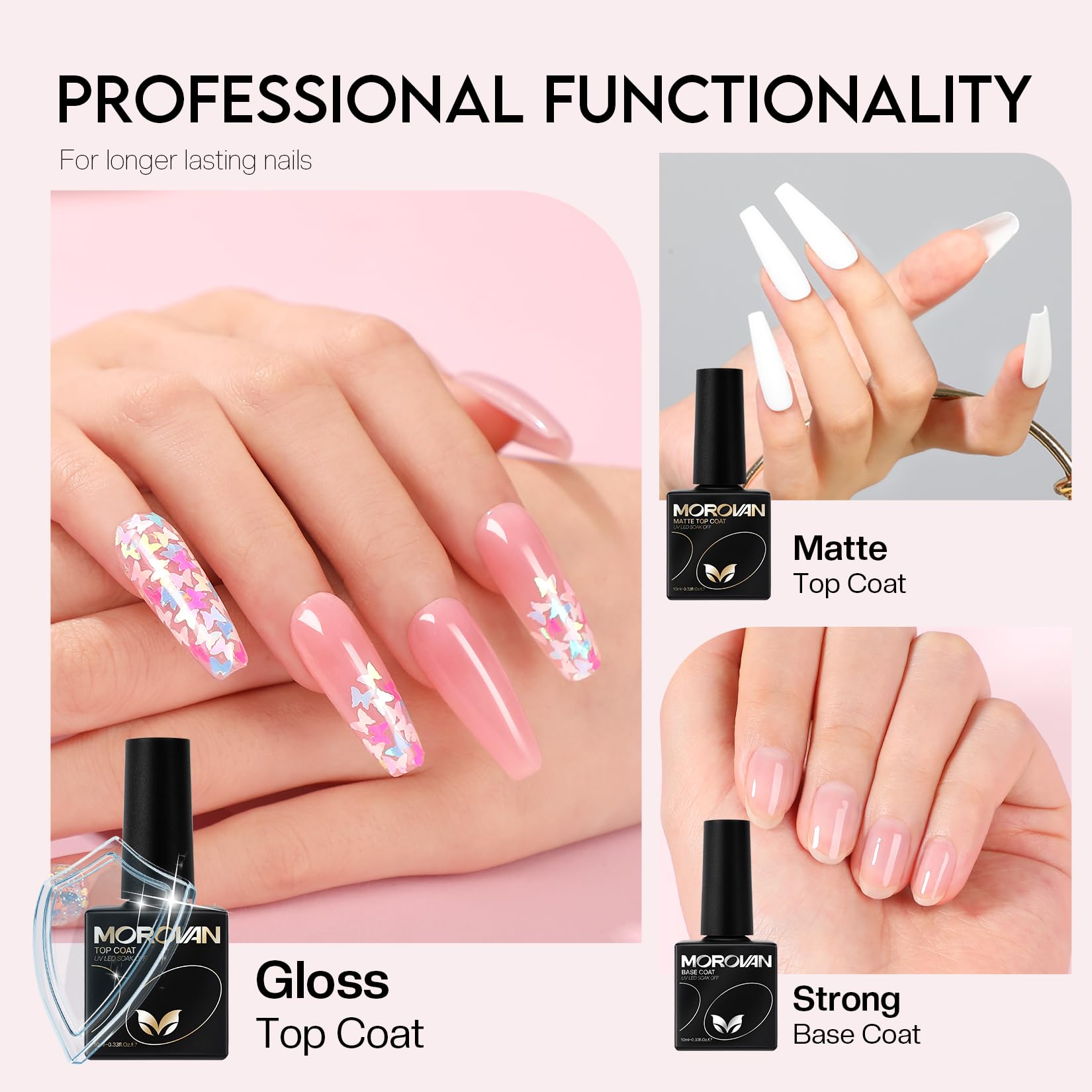 Poly Gel Nail Kit for Beginners - 15 Colors Gel Extension Kit with UV Light for Women & Girls | DIY Salon-Quality Manicures at Home