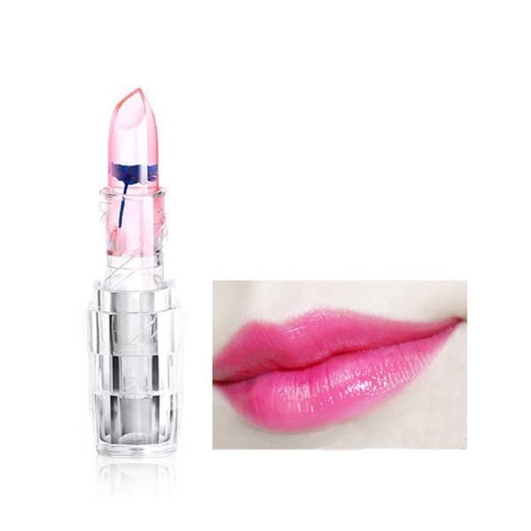 Temperature Changing Lipstick - Magic Color Changing Flower Jelly Lip Gloss with Long Lasting Moisturizing Effect | SHADE 6 | Perfect for Everyday Wear, Date Night & Special Occasions