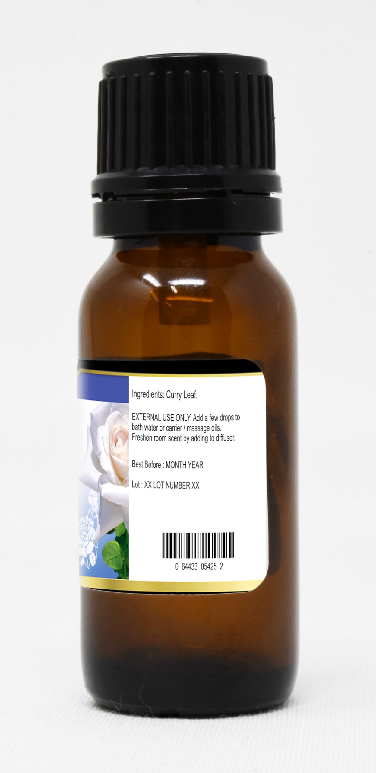 Pure Curry Leaf Essential Oil (0.50 oz, 3-Pack) - 100% Natural, Therapeutic Grade for Aromatherapy, Hair Care & Stress Relief | ZIN: 305425