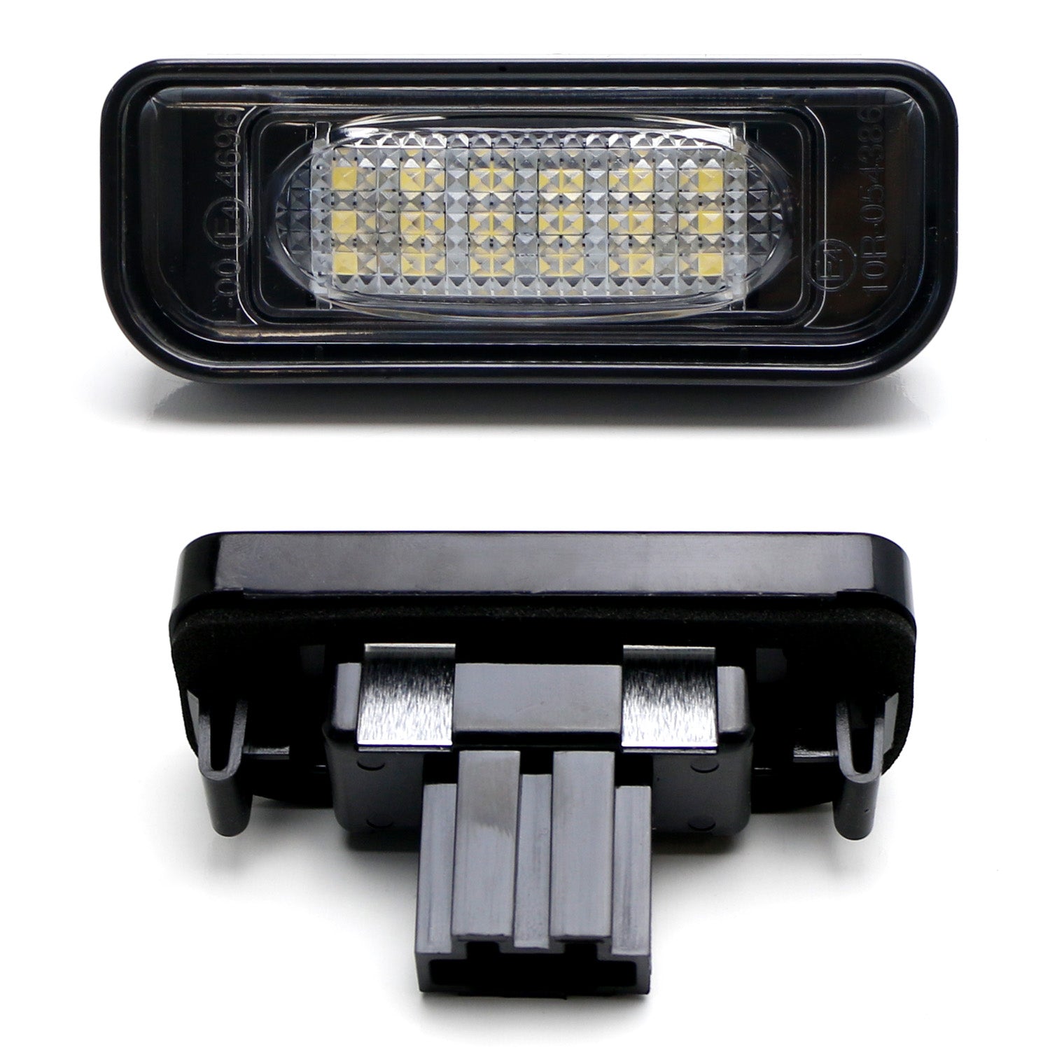18 SMD White Full LED License Plate Lights for Mercedes W220 S Class 2000-2006 - Bright & Durable Replacement Bulbs for Enhanced Night Visibility & Style