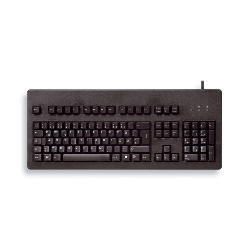 CHERRY G80 3000 Mechanical Keyboard with MX Black Switches - Premium Gaming & Typing Keyboard for PC, Mac, Office & Home Use