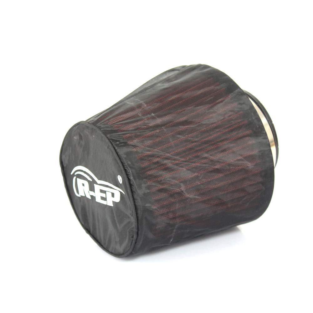 GoolRC Universal Air Filter Cover - Waterproof, Oilproof, Dustproof Protective Case for High Flow Air Intake Filters (Small Size) - Perfect for Car, Truck, ATV & Motorcycle Air Intake Systems