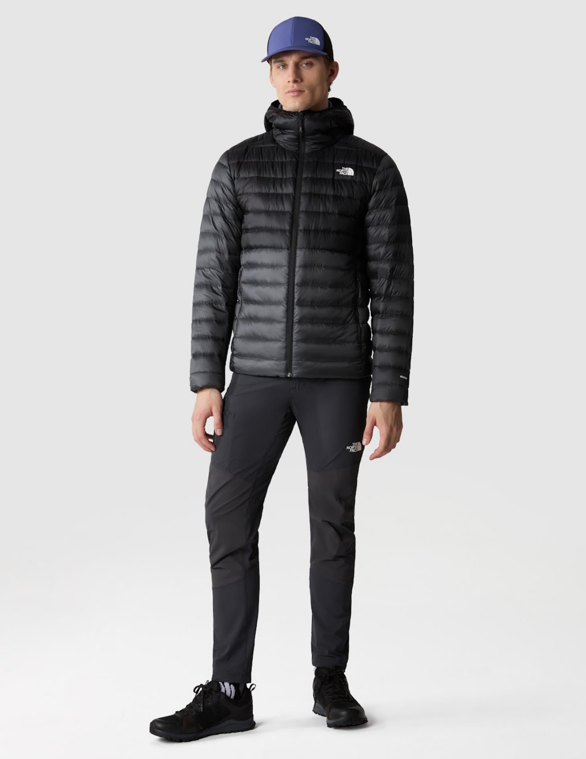 THE NORTH FACE Men's Resolve Down Jacket with Hood - Lightweight Waterproof Winter Coat for Hiking, Camping & Outdoor Adventures