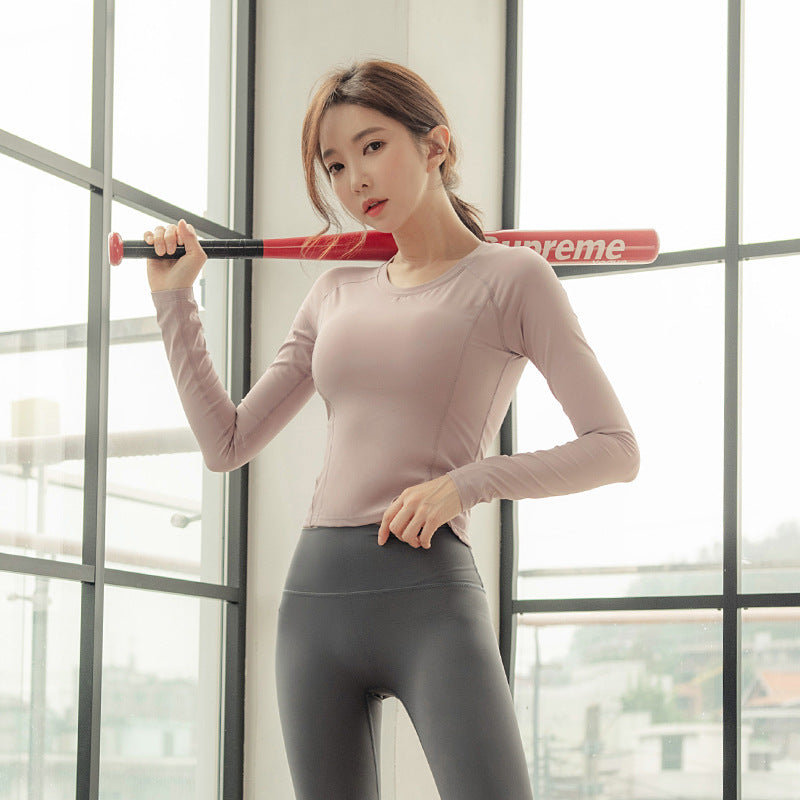Women's Yoga Clothes for Autumn & Winter - Comfortable Thermal Workout Pants & Tops for Yoga, Pilates & Home Fitness