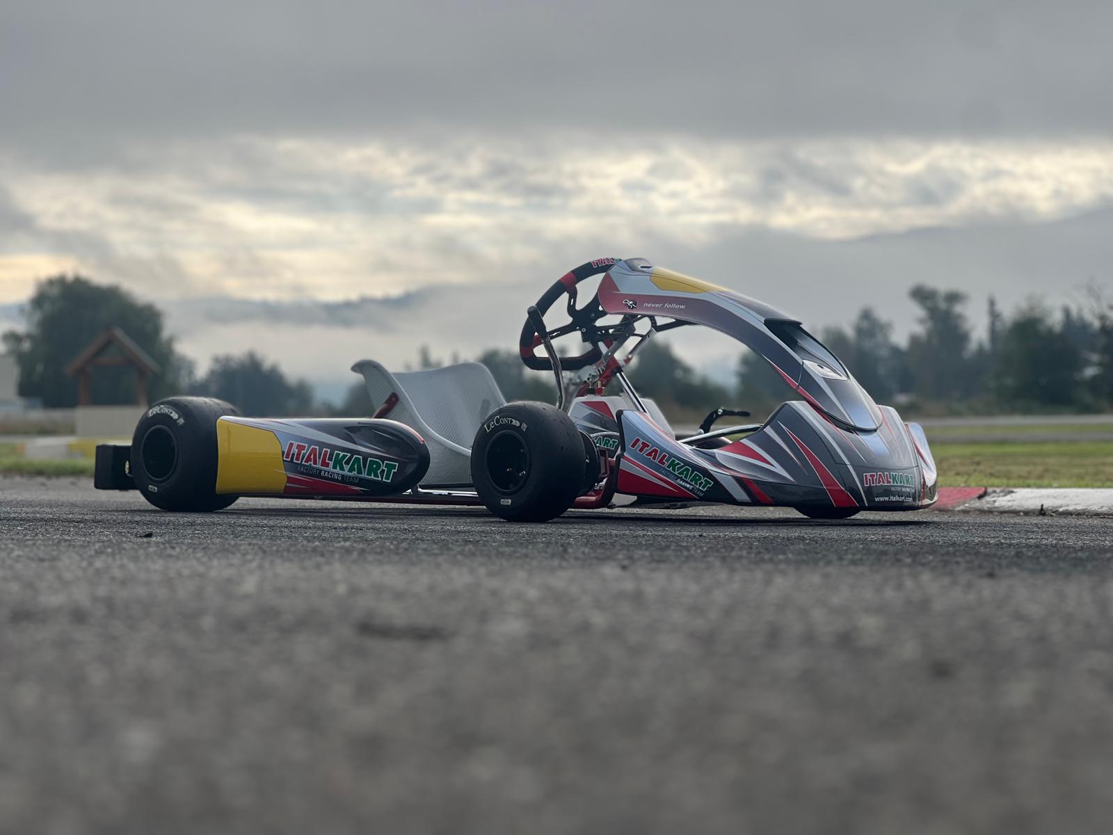 2025 Italkart SUPERSONIC KZ/Shifter Chassis - High Performance Racing Kart Frame for Competitive Karting & Track Racing