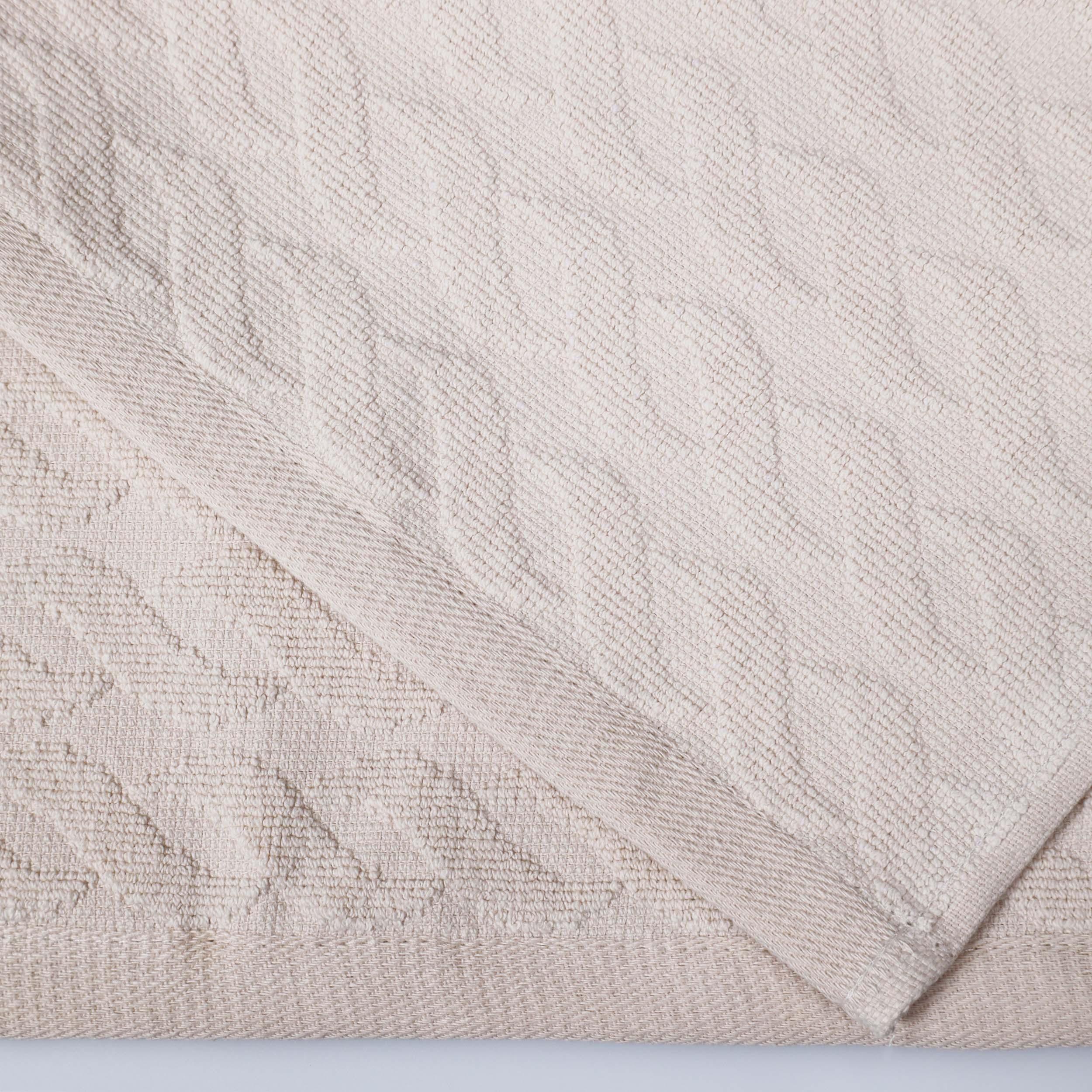 Premium Turkish Cotton Herringbone Jacquard 6-Piece Towel Set - Ultra Soft & Absorbent Bath Towels for Spa, Hotel & Luxury Home Use