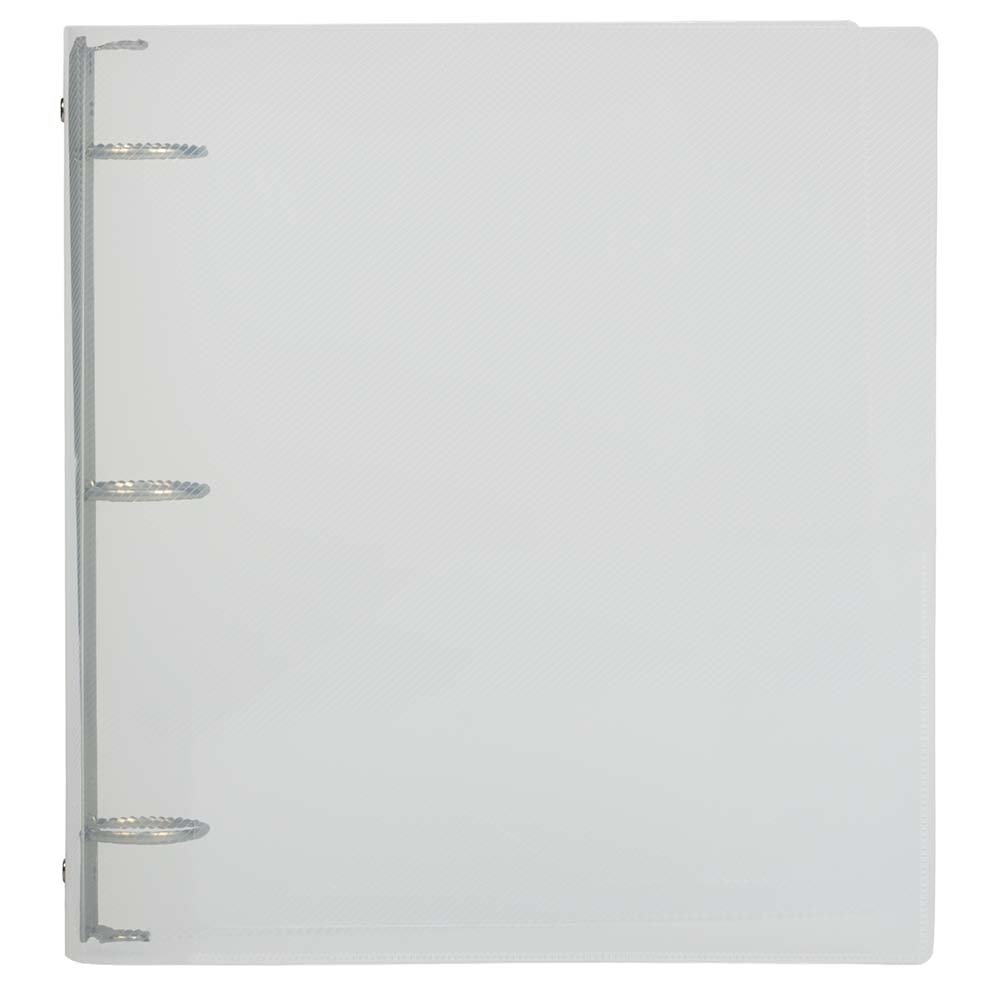 JAM PAPER Clear Plastic 1.5 Inch 3-Ring Binders - 20 Pack Bulk School & Office Supplies for Organizing Documents, Reports, and Presentations