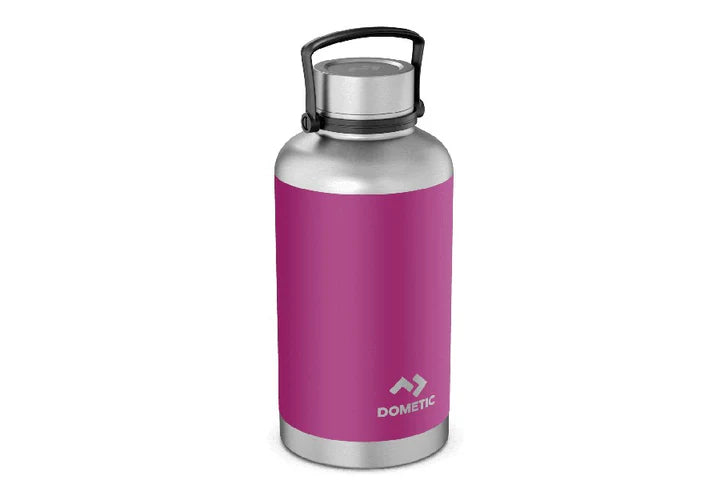 Dometic 64oz Stainless Steel Vacuum Insulated Thermo Bottle - Keeps Drinks Hot/Cold for 24 Hours - Perfect for Camping, Hiking & Outdoor Adventures