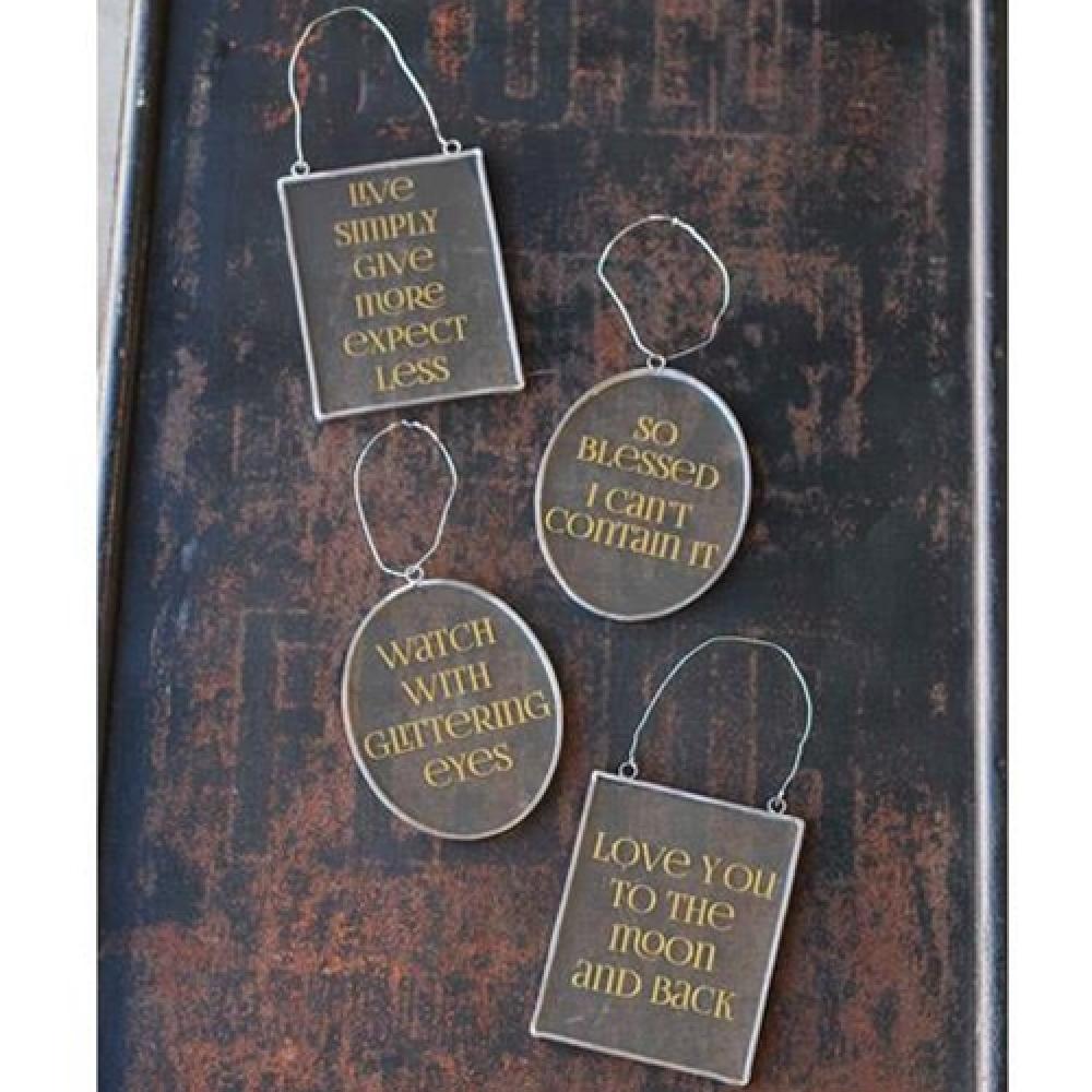 Golden Quotes 4 Asstd. - Inspirational Wall Art for Home & Office Decor - Perfect for Living Room, Bedroom or Gift Giving