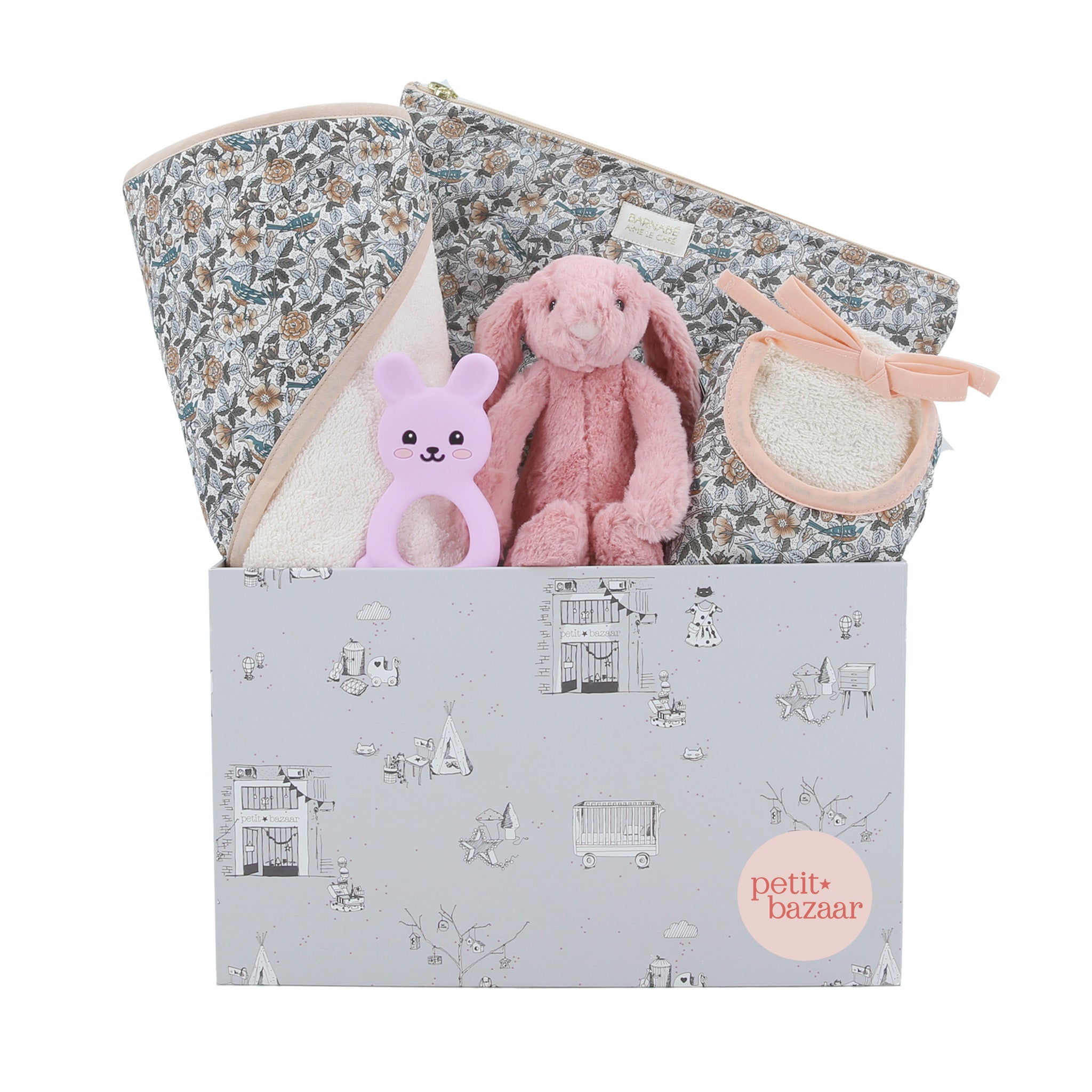 Adorable Baby Gift Hamper - Perfect for Newborns, Showers & Celebrations | Soft Blankets, Toys & Essentials