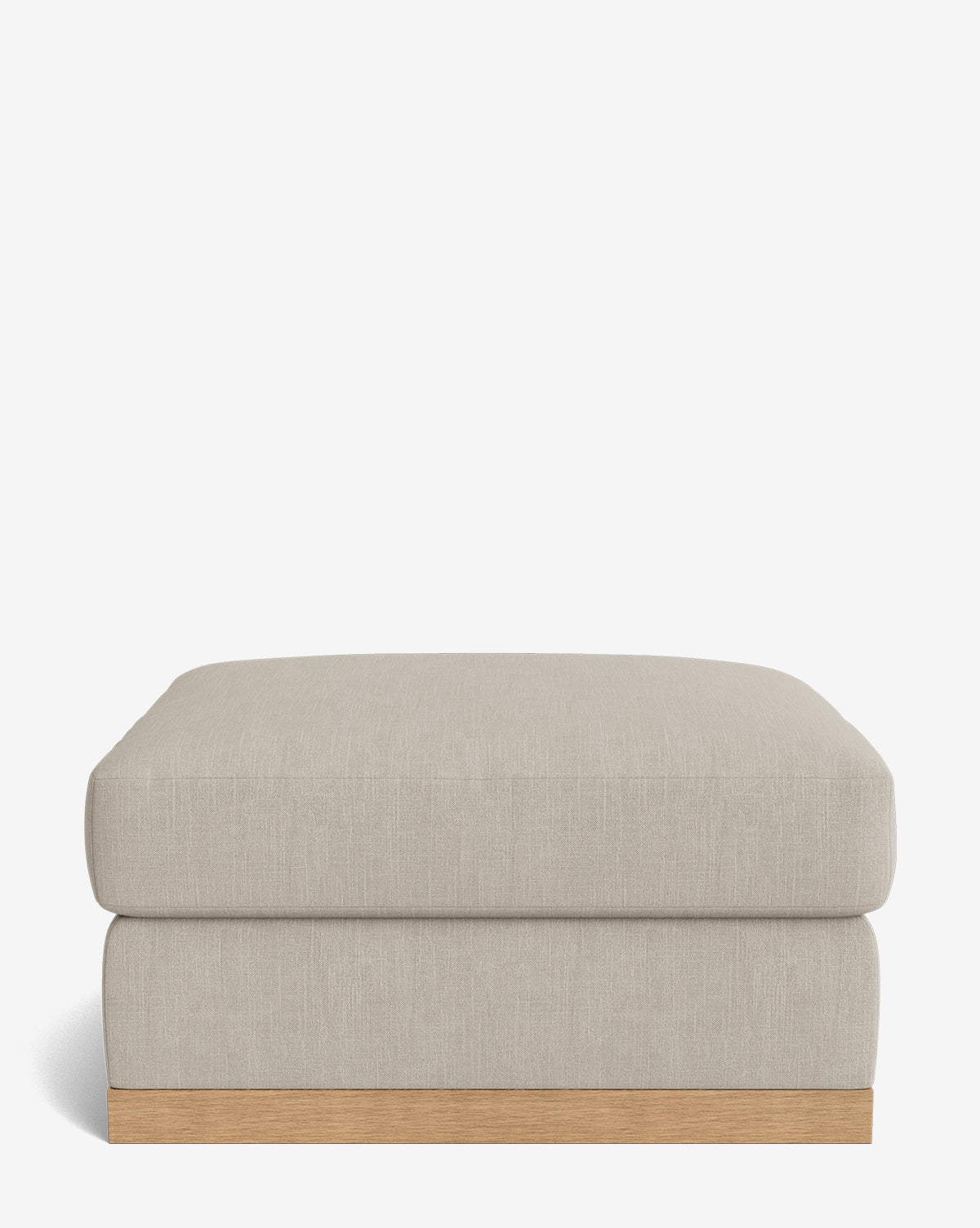 Vernon Modular Ottoman - Versatile Storage Ottoman with Removable Cushion, Perfect for Living Room, Bedroom, or Office - Modern Home Decor Furniture for Extra Seating and Organization