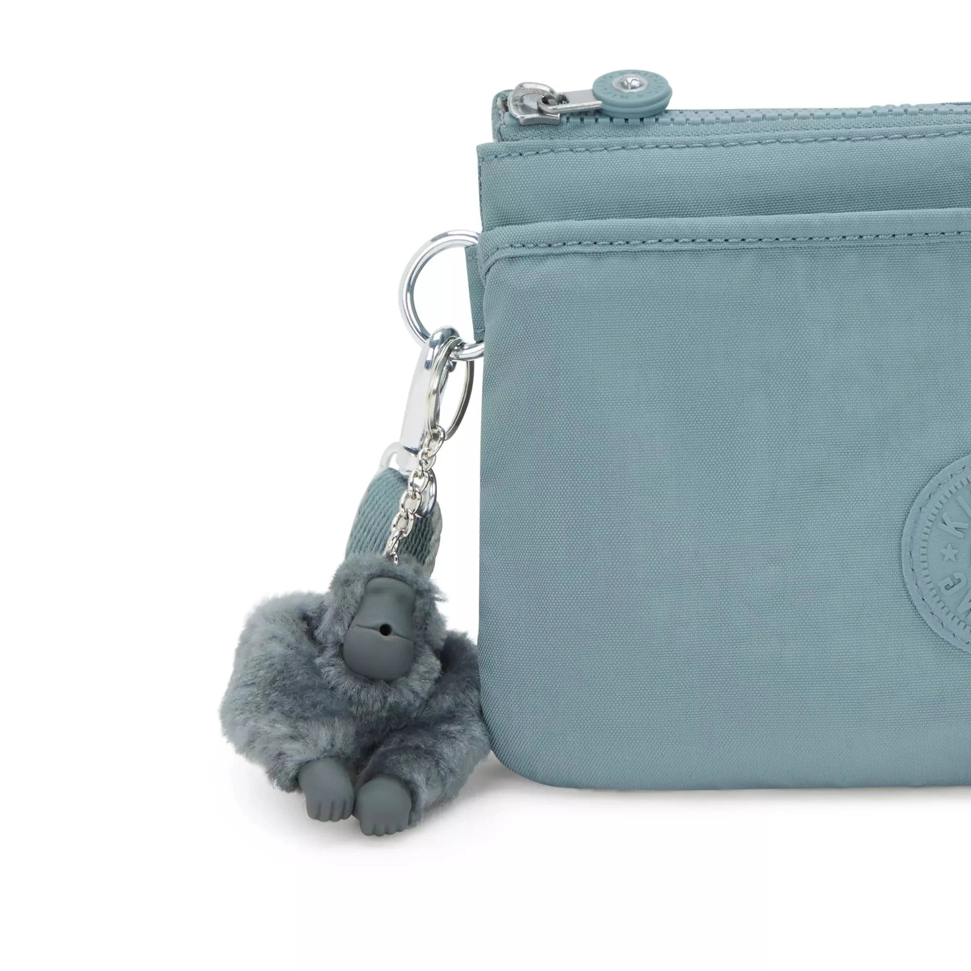 Kipling Riri Crossbody Bag - Lightweight & Stylish Shoulder Purse for Women, Relaxed Grey, Perfect for Travel, Work & Everyday Use