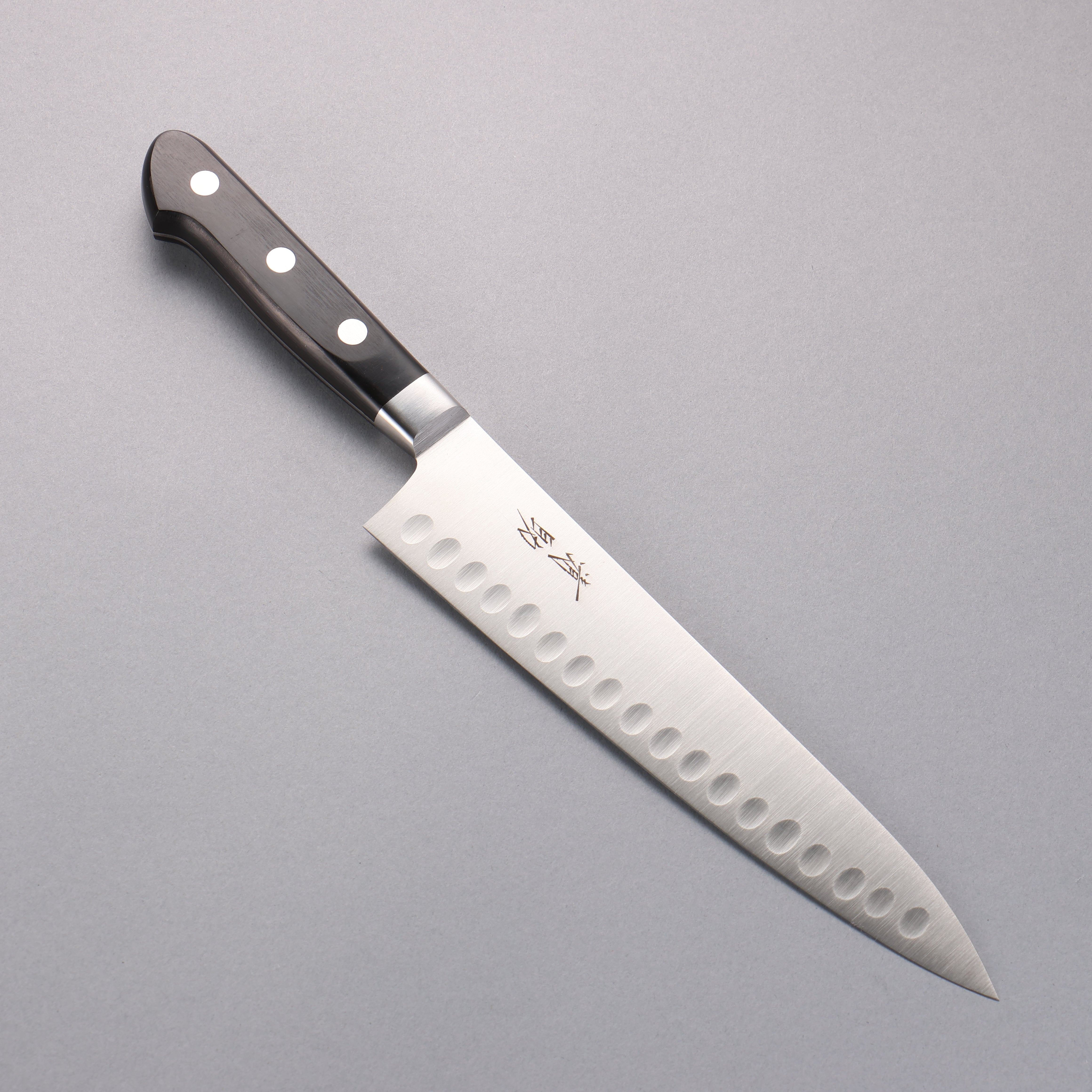 Premium Seisuke Swedish Steel Gyuto Chef Knife 210mm - Black Pakka Wood Handle - Ideal for Slicing Salmon, Sushi, and Precision Kitchen Tasks