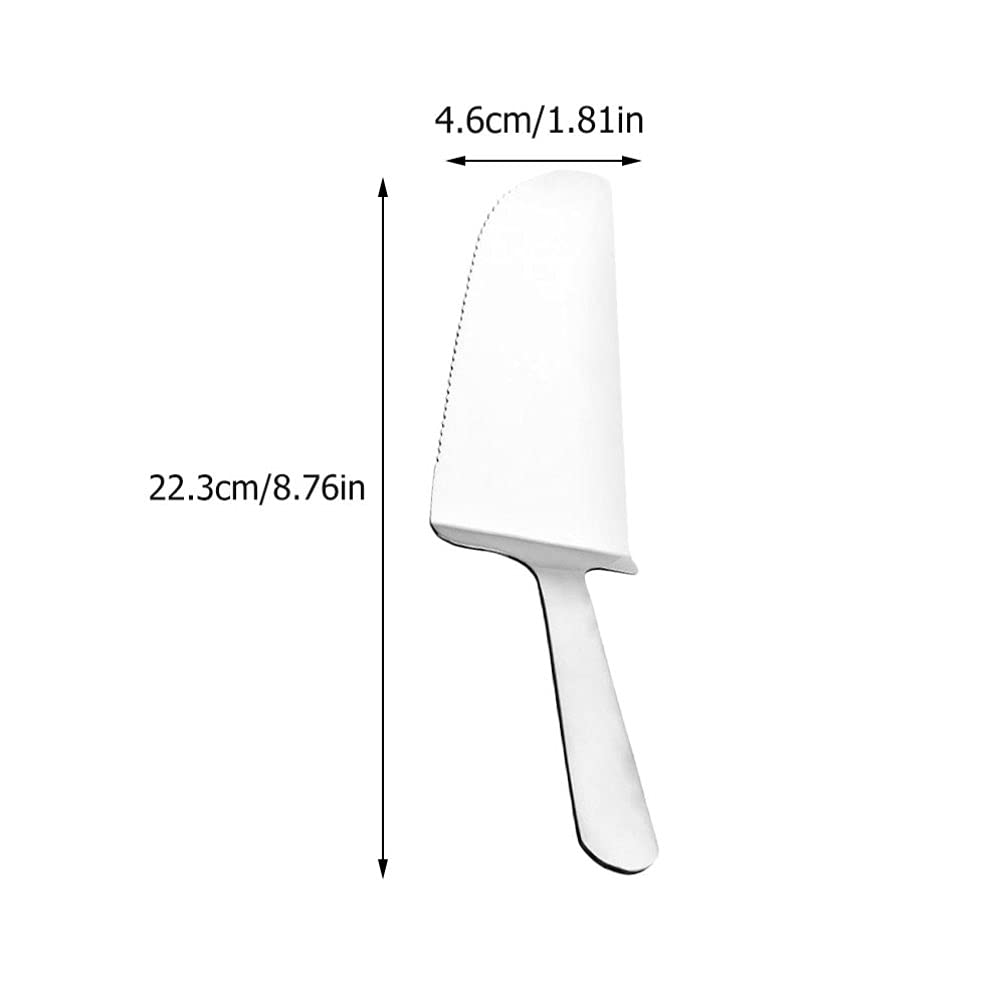Hemoton 3-Piece Stainless Steel Baking Tool Set - Cake Spatula, Pastry Fork & Dough Cutter for Cake Decorating, Fondant Scraping, Pizza Making - Perfect for Home Bakers & Professional Chefs