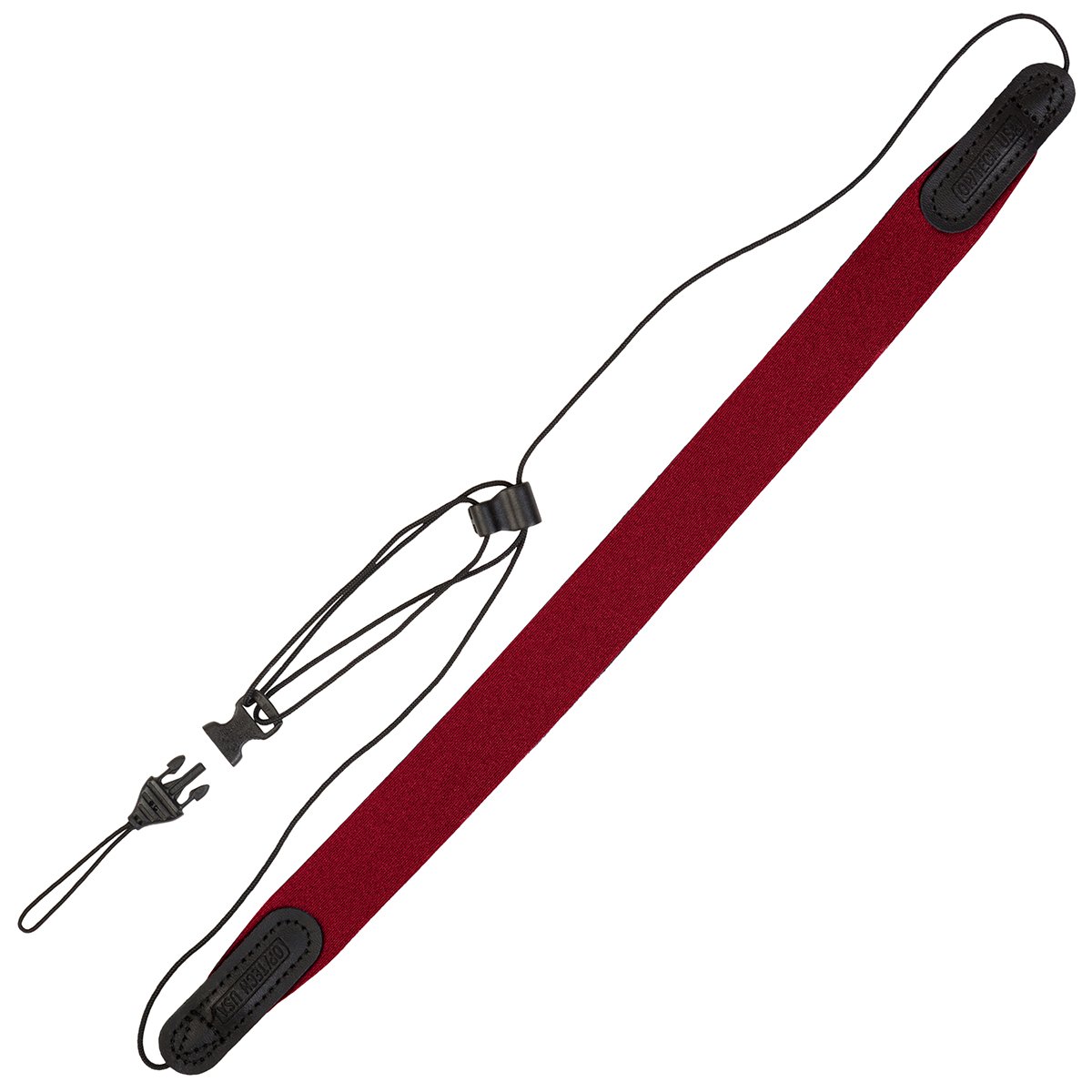 OP/TECH USA Mini Loop Strap - Quick Disconnect (QD) Camera Strap in Wine Red - 6906021 - Perfect for DSLR, Mirrorless & Binoculars - Secure & Comfortable Carrying Solution