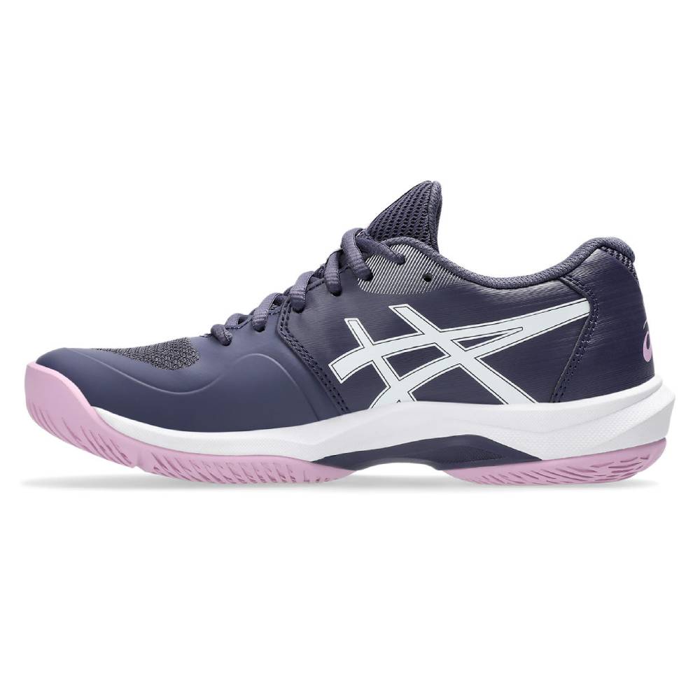 ASICS Game FF Women's Tennis Shoes - Indigo Fog/White - Lightweight Court Shoes for Women with Superior Cushioning & Stability - Perfect for Competitive Tennis Matches & Training Sessions