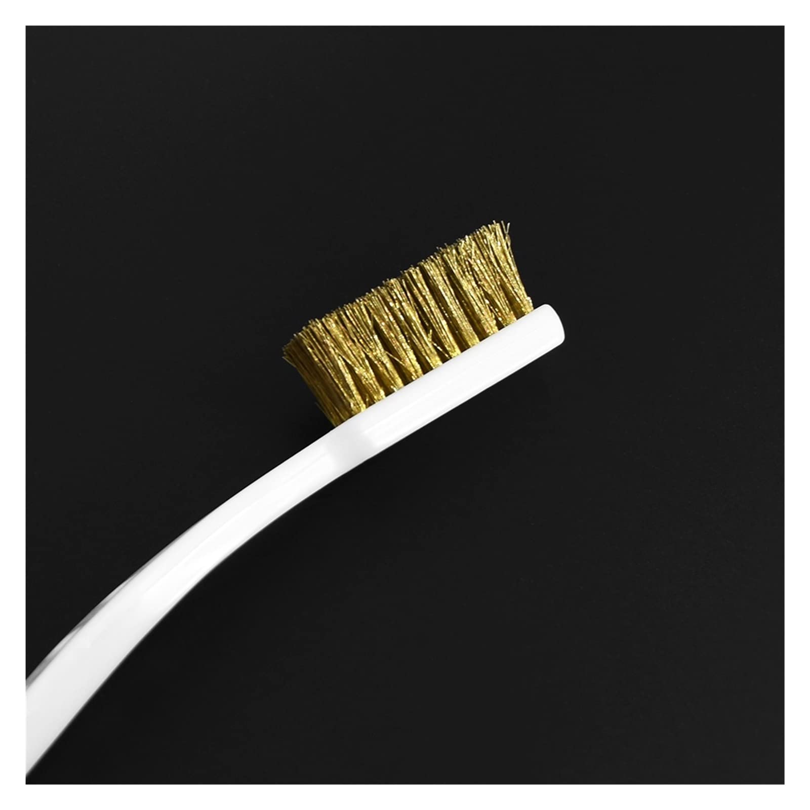 3D Printer Nozzle Cleaner Tool - Copper Wire Brush for Heater Block & Hotend Cleaning - Durable Handle for Hot Bed Parts - Perfect for 3D Printing Maintenance & DIY Projects