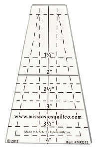 Miss Rosie's Quilting Co Lil' Crumbler Tumbler Template Ruler - 1.5